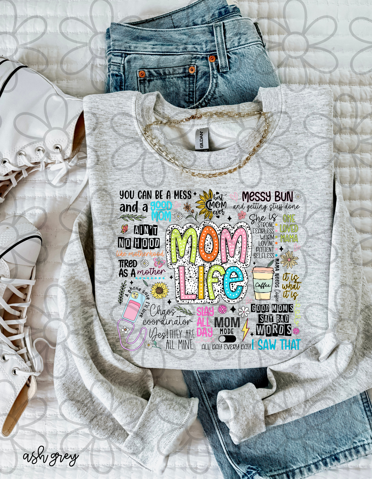 Mom Life Completed Tee