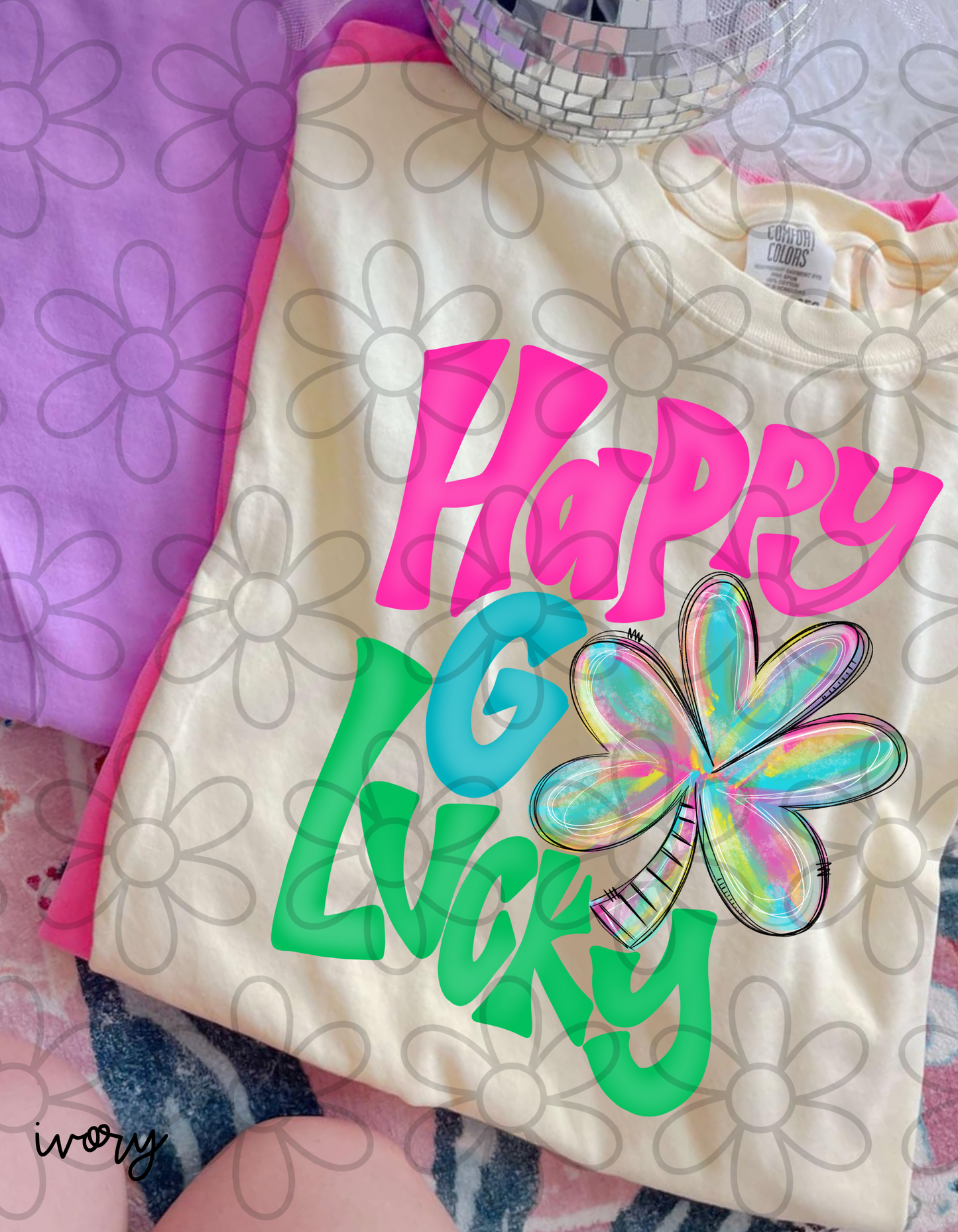 Happy G☘️ Lucky Kids Completed Tee