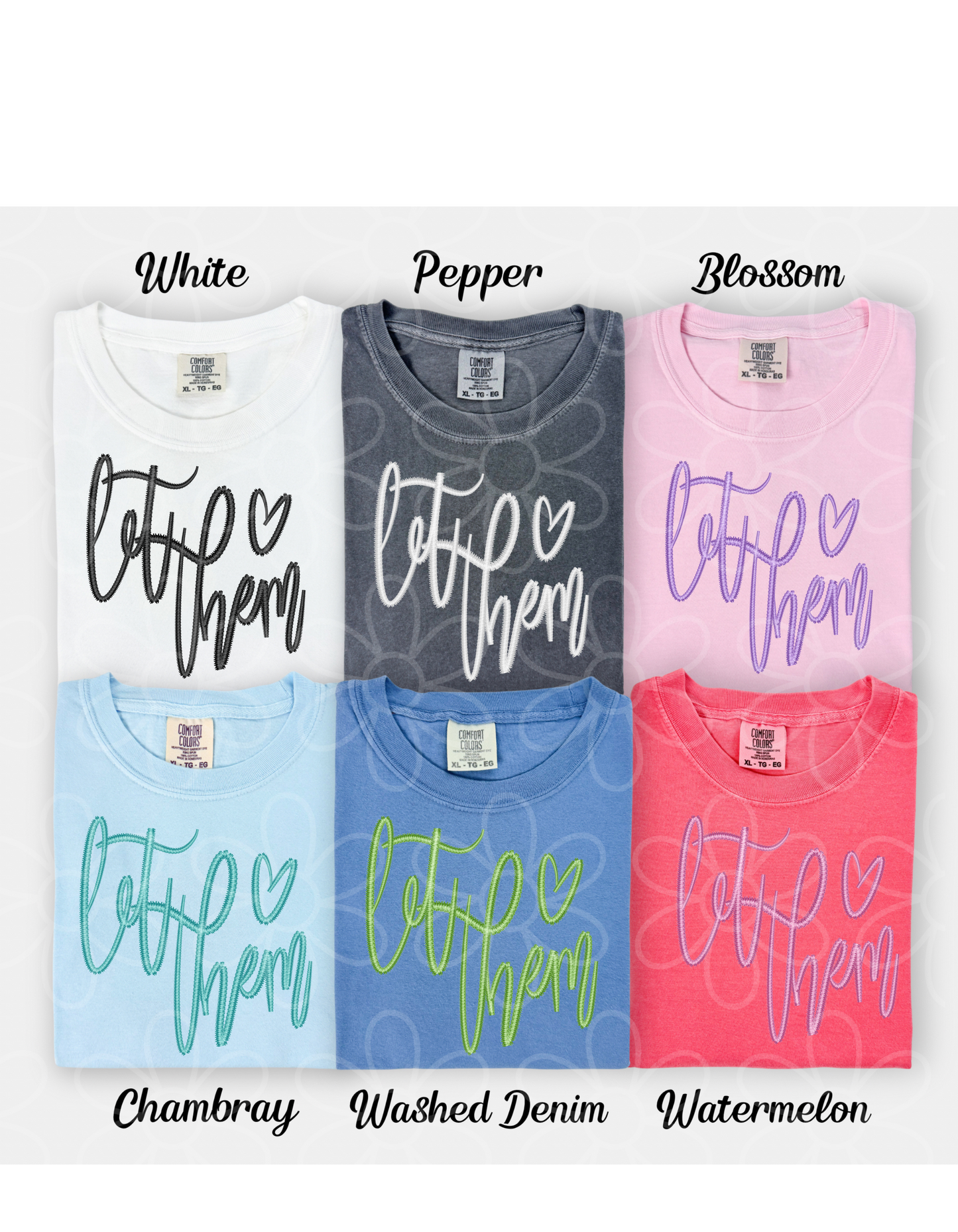 Let Them - Multiple Options Kids Completed Tee