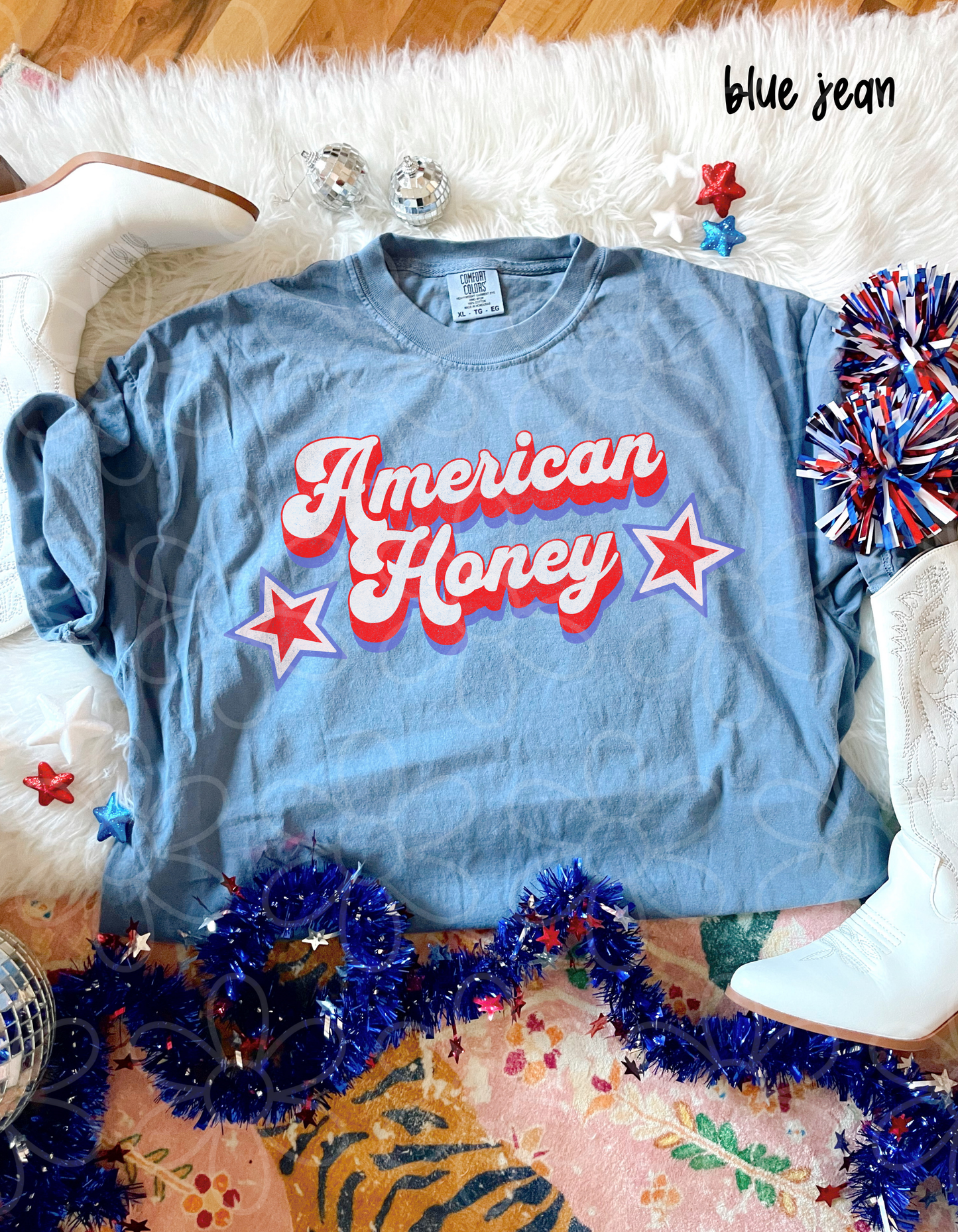Retro American Honey DTF Transfer