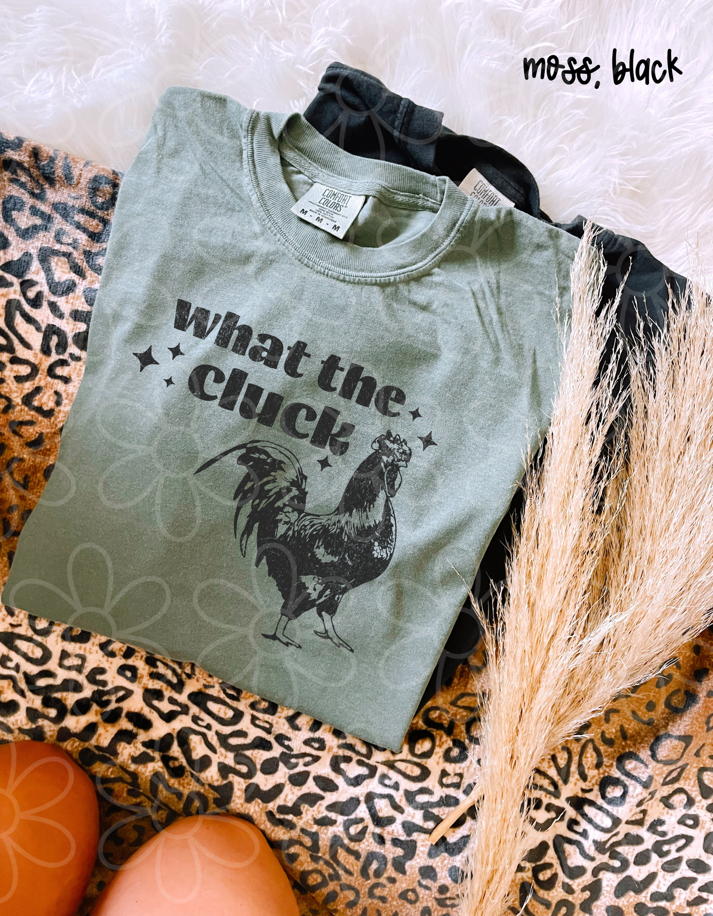 What The Cluck Completed Tee