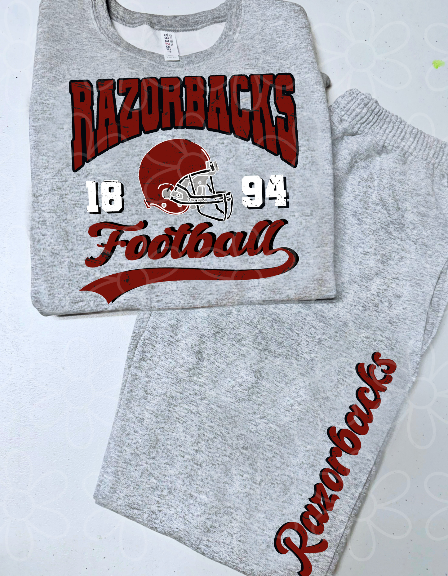 Two Piece Multiple option ( NO CUSTOM ) Football Set DTF Transfer