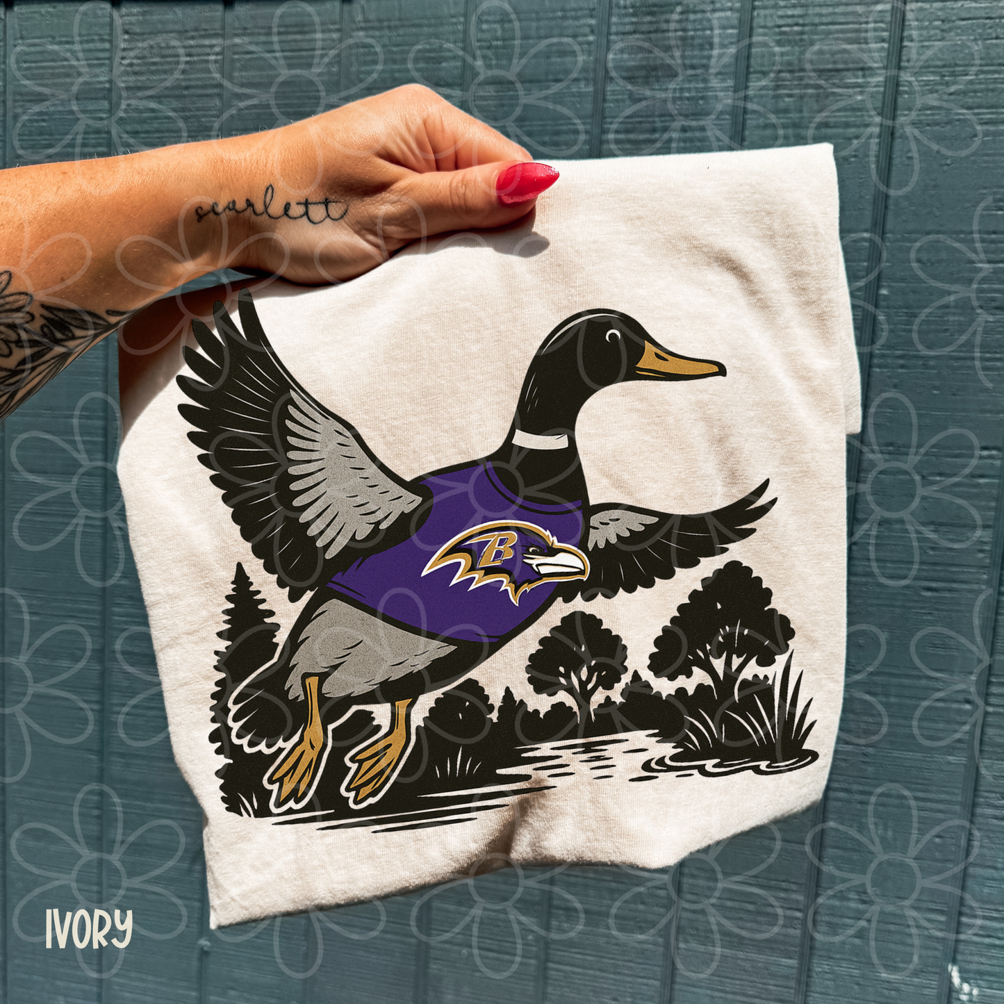 Duck Sports Teams (Multiple Options) DTF Transfer