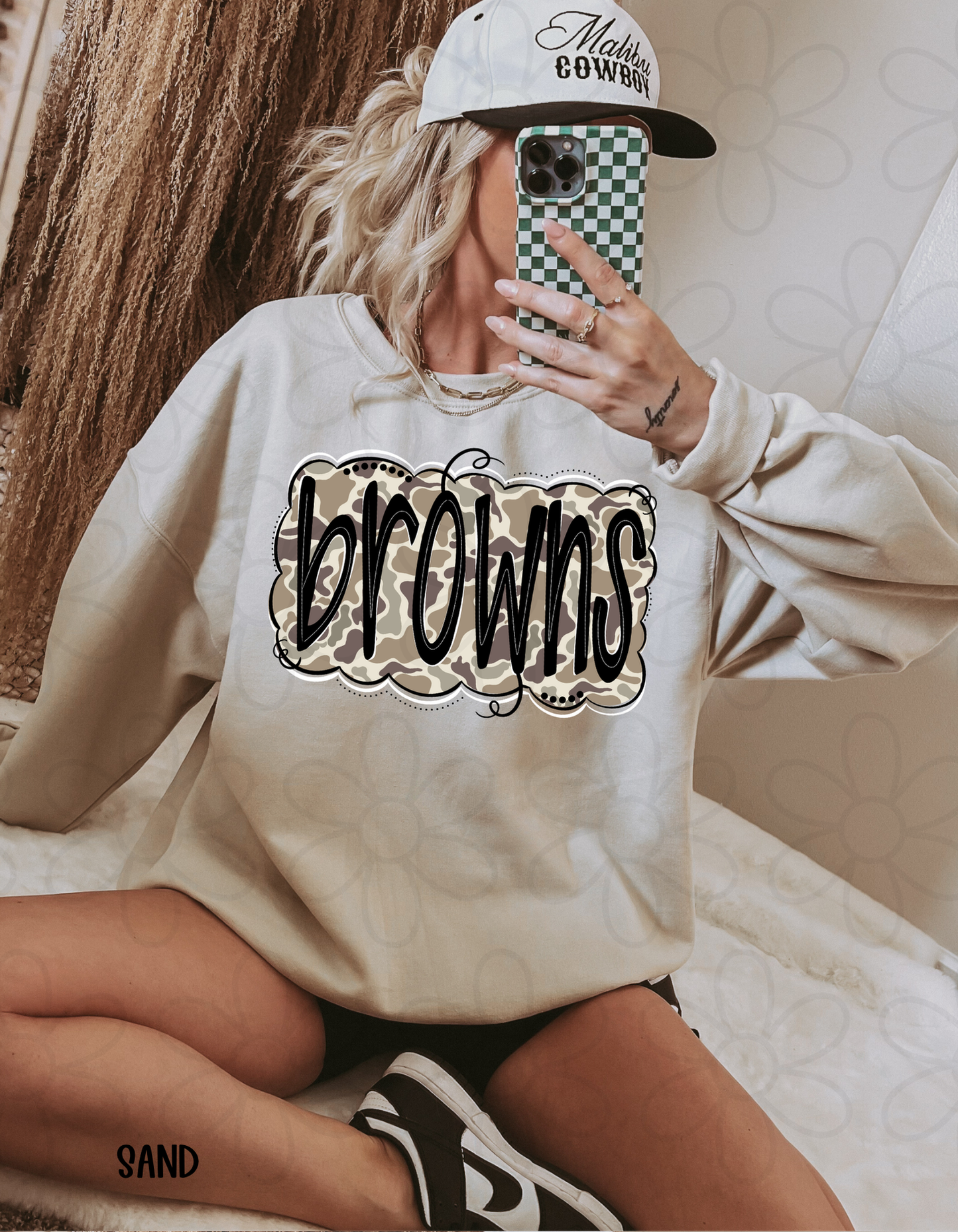 Camo Sports Teams (Multiple Options) DTF Transfer