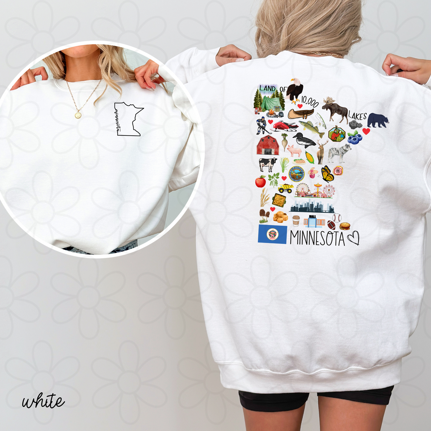 State Outlines (Multiple Options) Kids Completed Tee