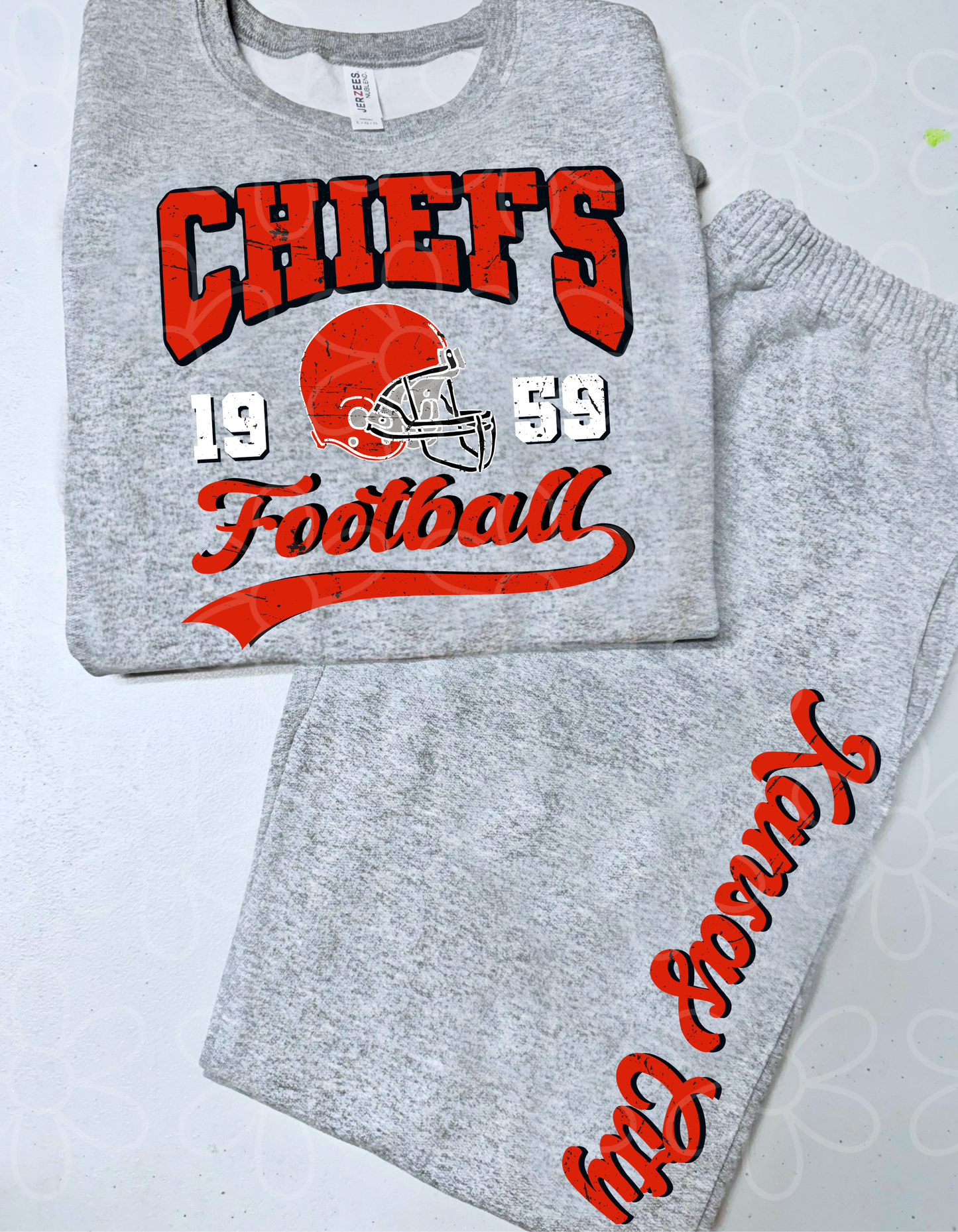Two Piece Multiple option ( NO CUSTOM ) Football Set DTF Transfer