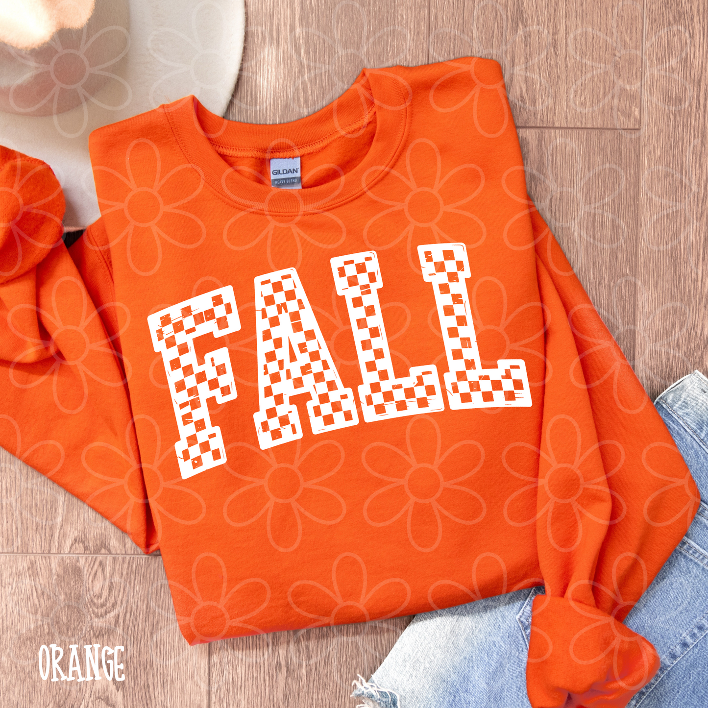 Checkered Fall (Multiple Color Options) Completed Tee