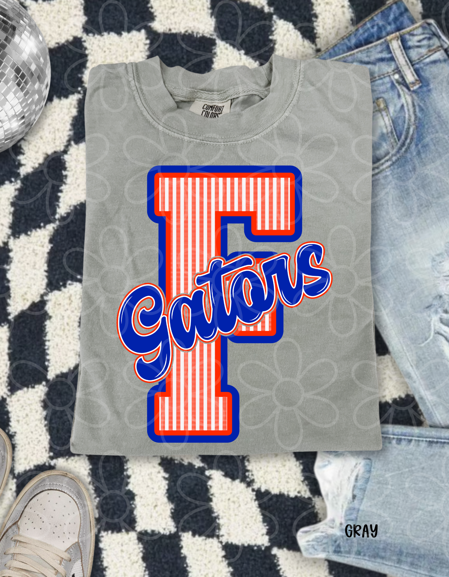 Striped Sports Teams (Multiple Options) DTF Transfer