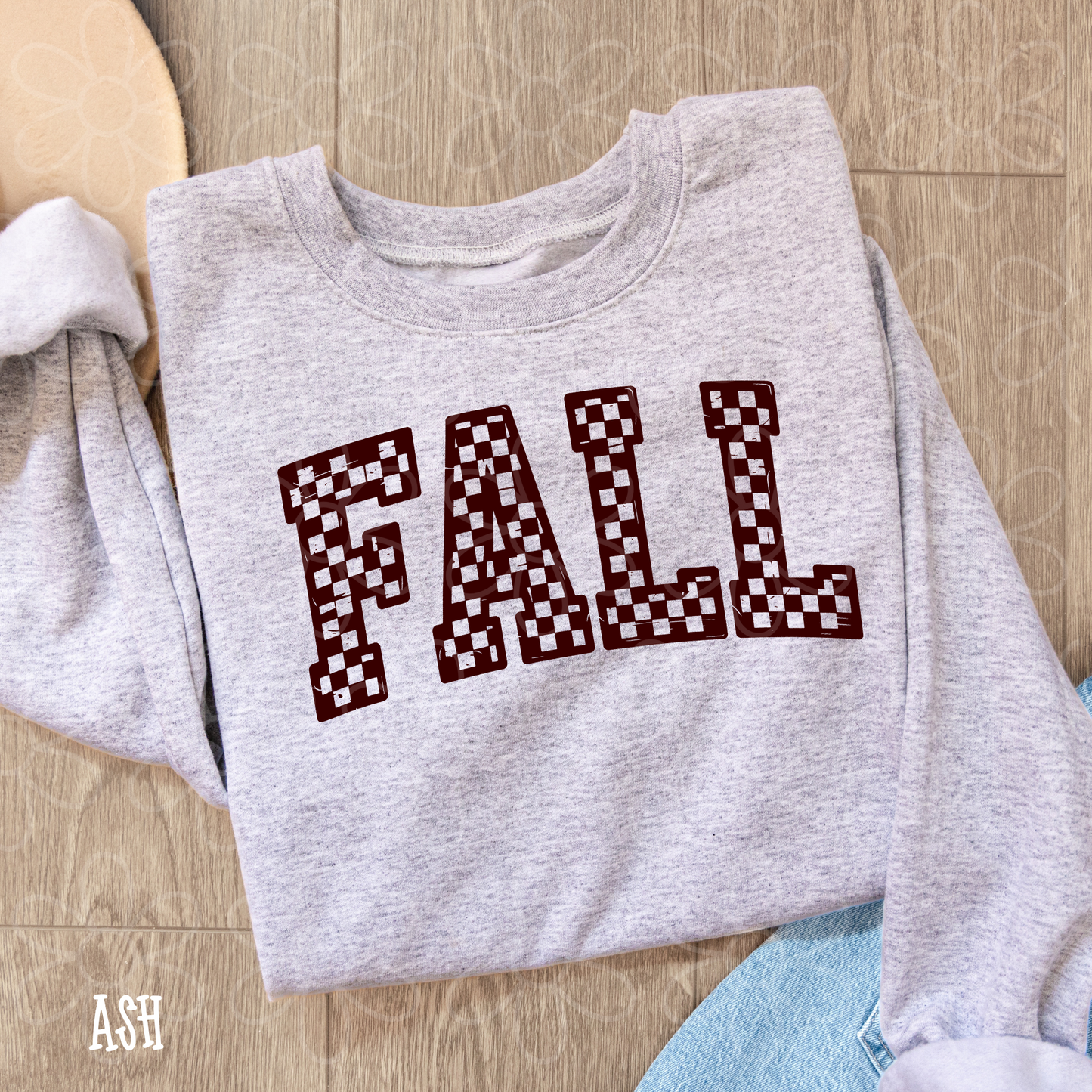 Checkered Fall (Multiple Color Options) Completed Tee
