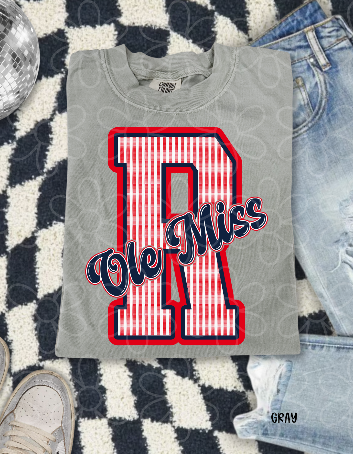 Striped Sports Teams (Multiple Options) DTF Transfer
