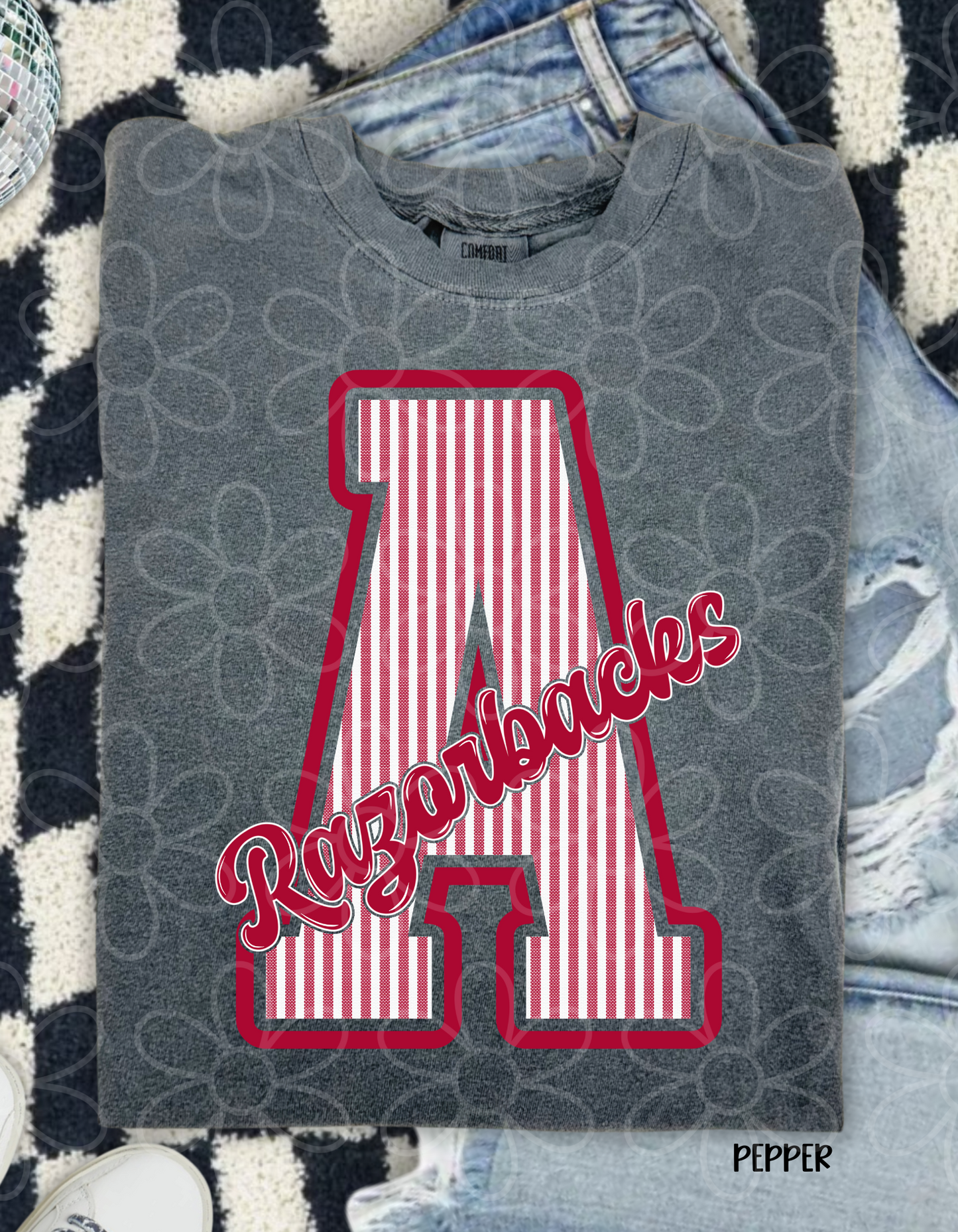 Striped Sports Teams (Multiple Options) DTF Transfer