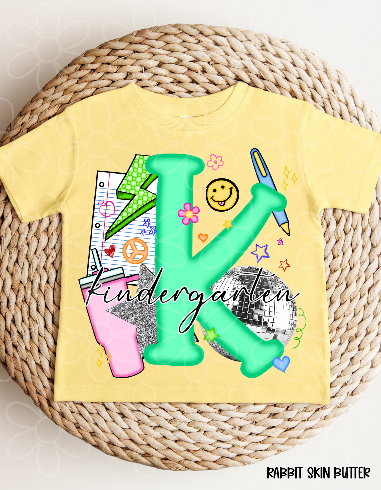 Retro Disco Ball School Grades Kids Completed Tee