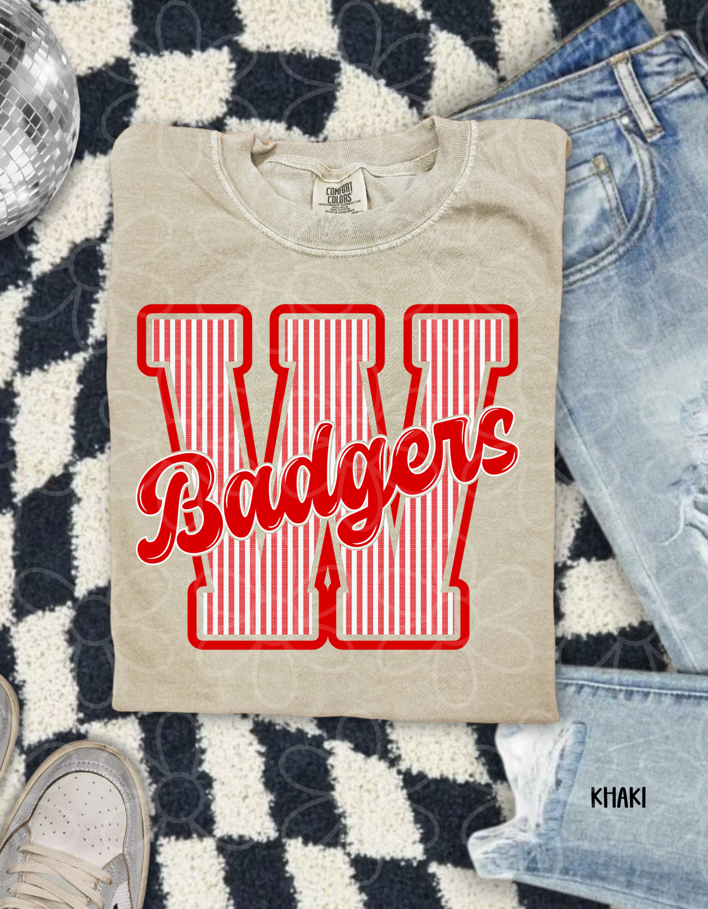 Striped Sports Teams (Multiple Options) DTF Transfer