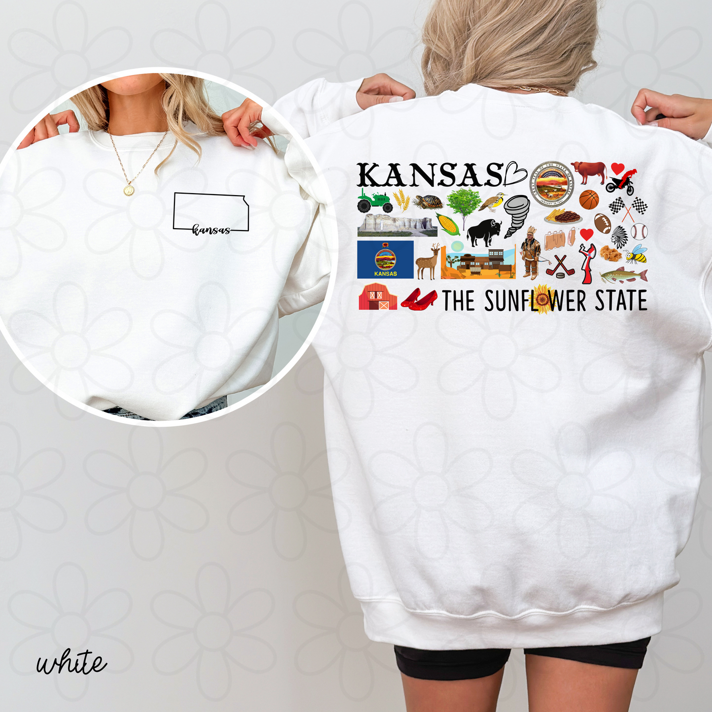 State Outlines (Multiple Options) Kids Completed Tee