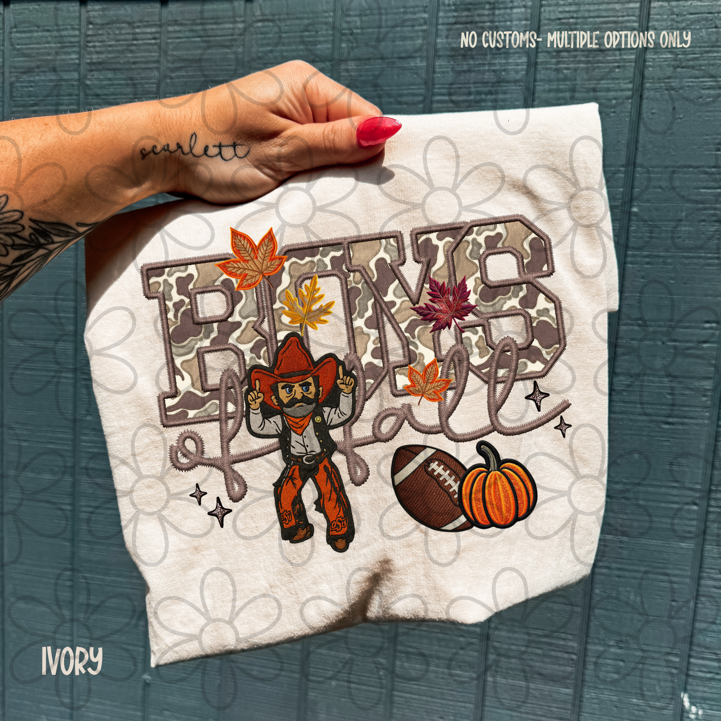 Boys Of Fall Football Teams (Multiple Options) DTF Transfer