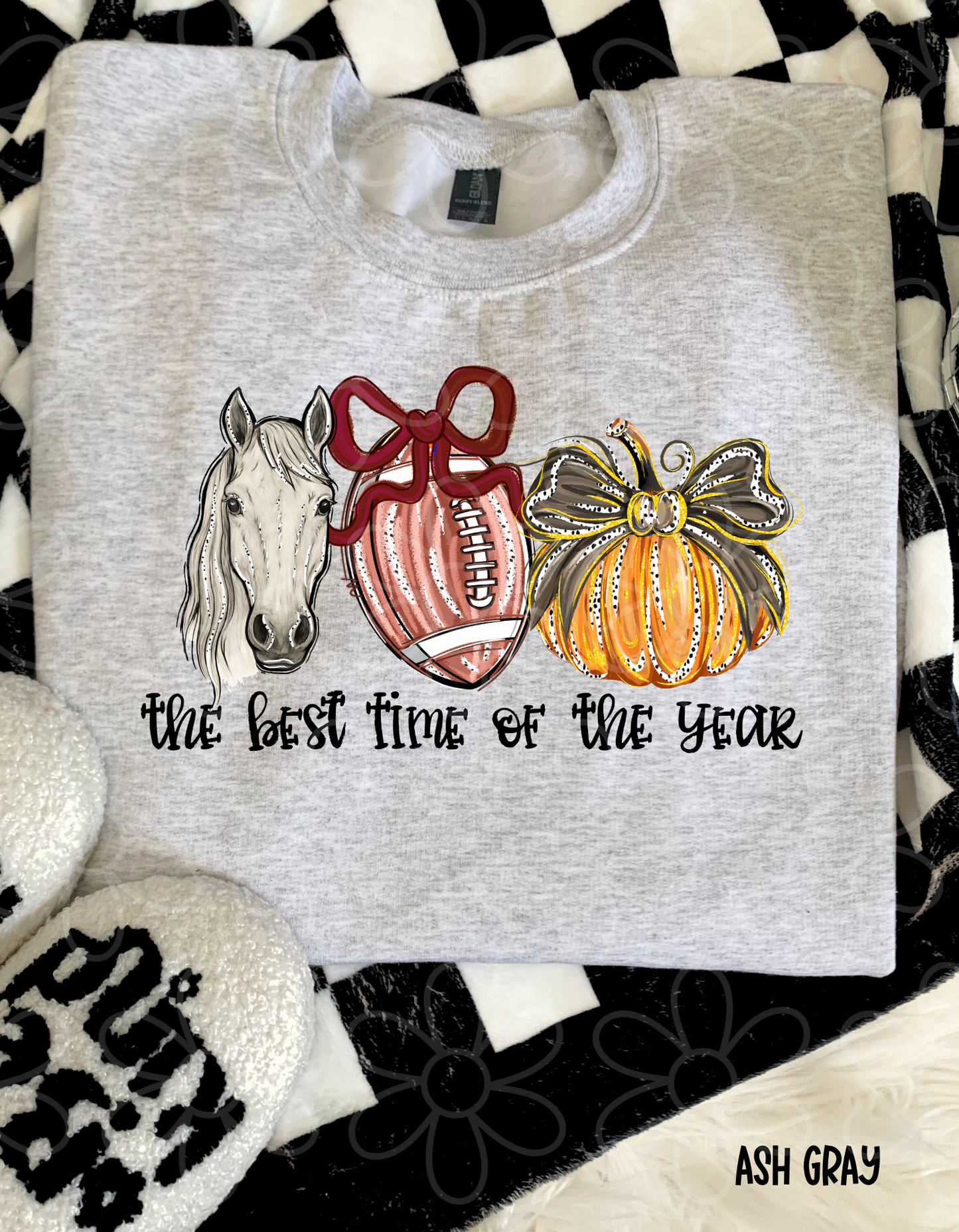 The Best Time OF Year Football Teams (Multiple Options) Completed Tee