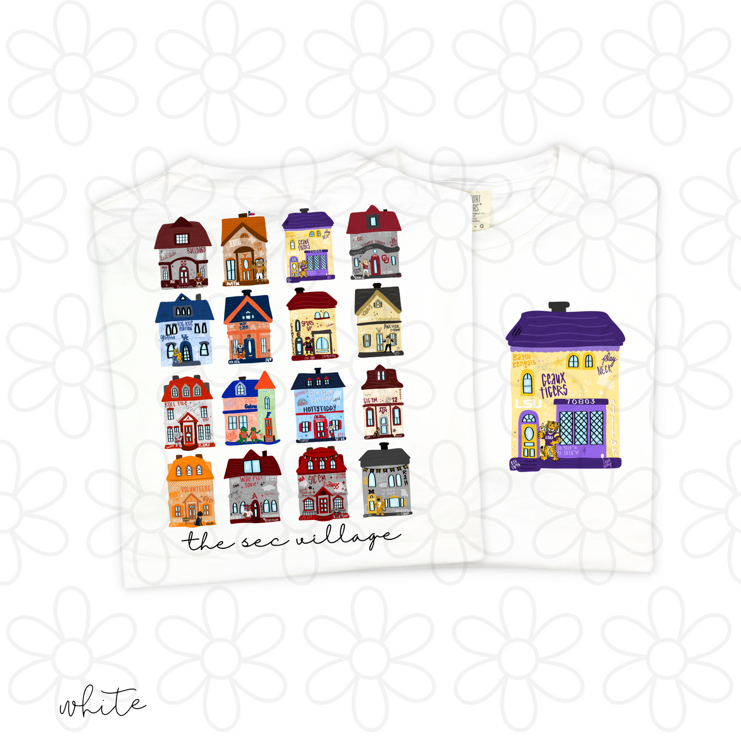 The SEC Village (Multiple Options) Completed Tee