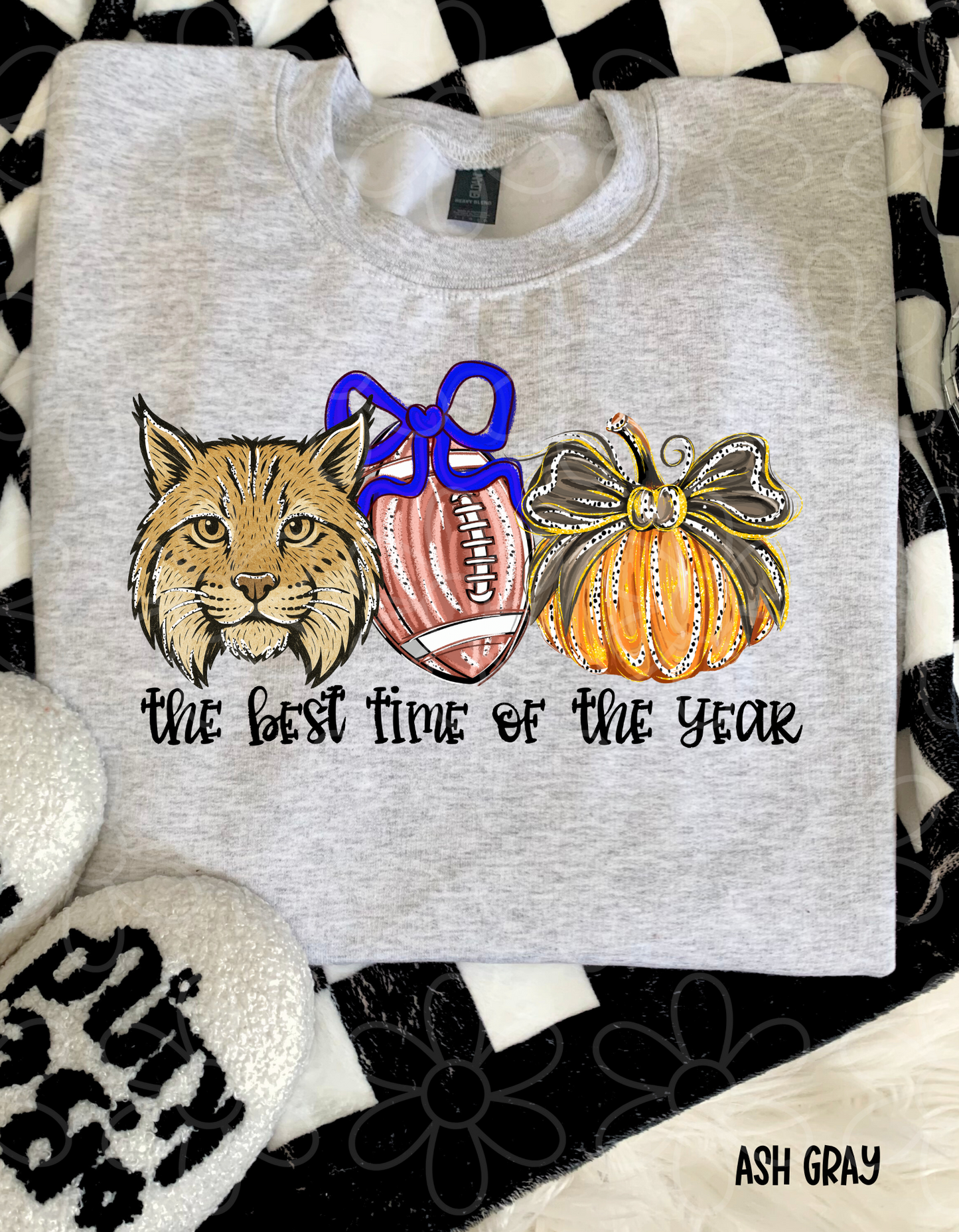 The Best Time OF Year Football Teams (Multiple Options) Kids Completed Tee