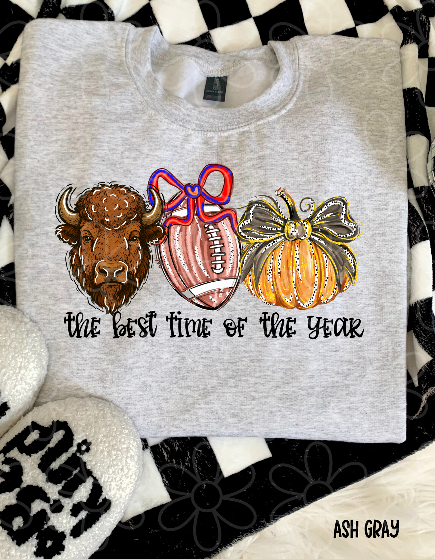 The Best Time OF Year Football Teams (Multiple Options) Completed Tee