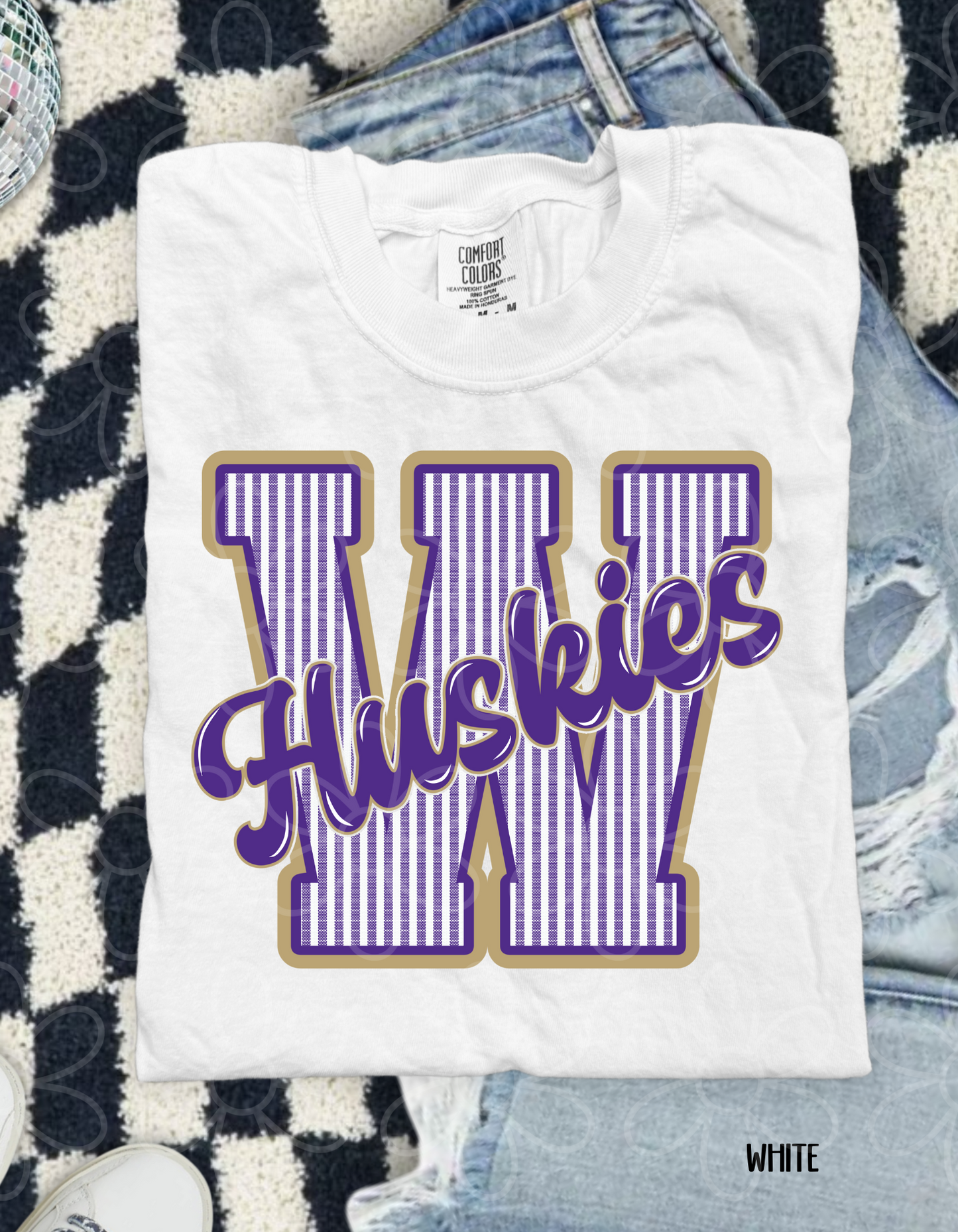 Striped Sports Teams (Multiple Options) DTF Transfer