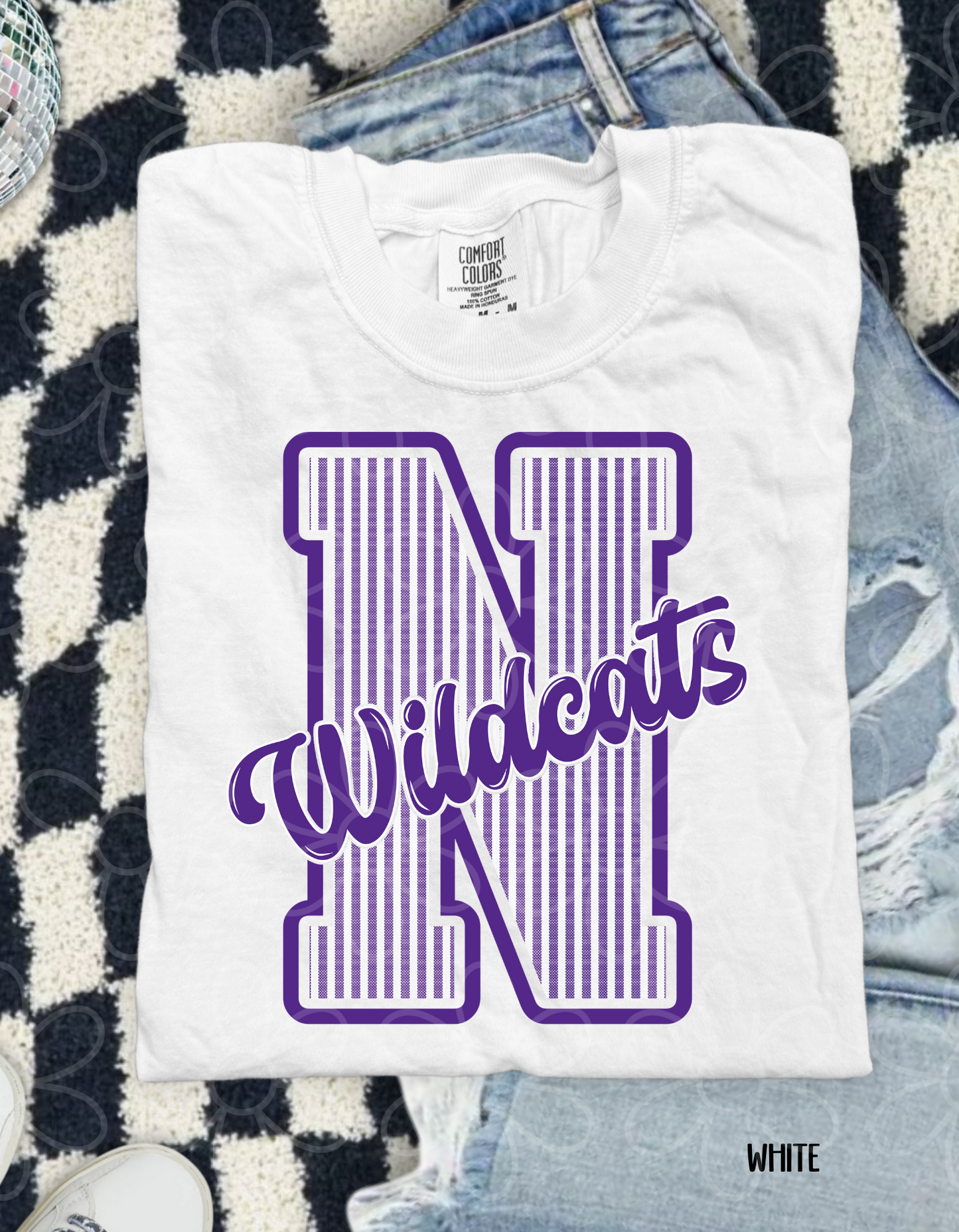Striped Sports Teams (Multiple Options) DTF Transfer