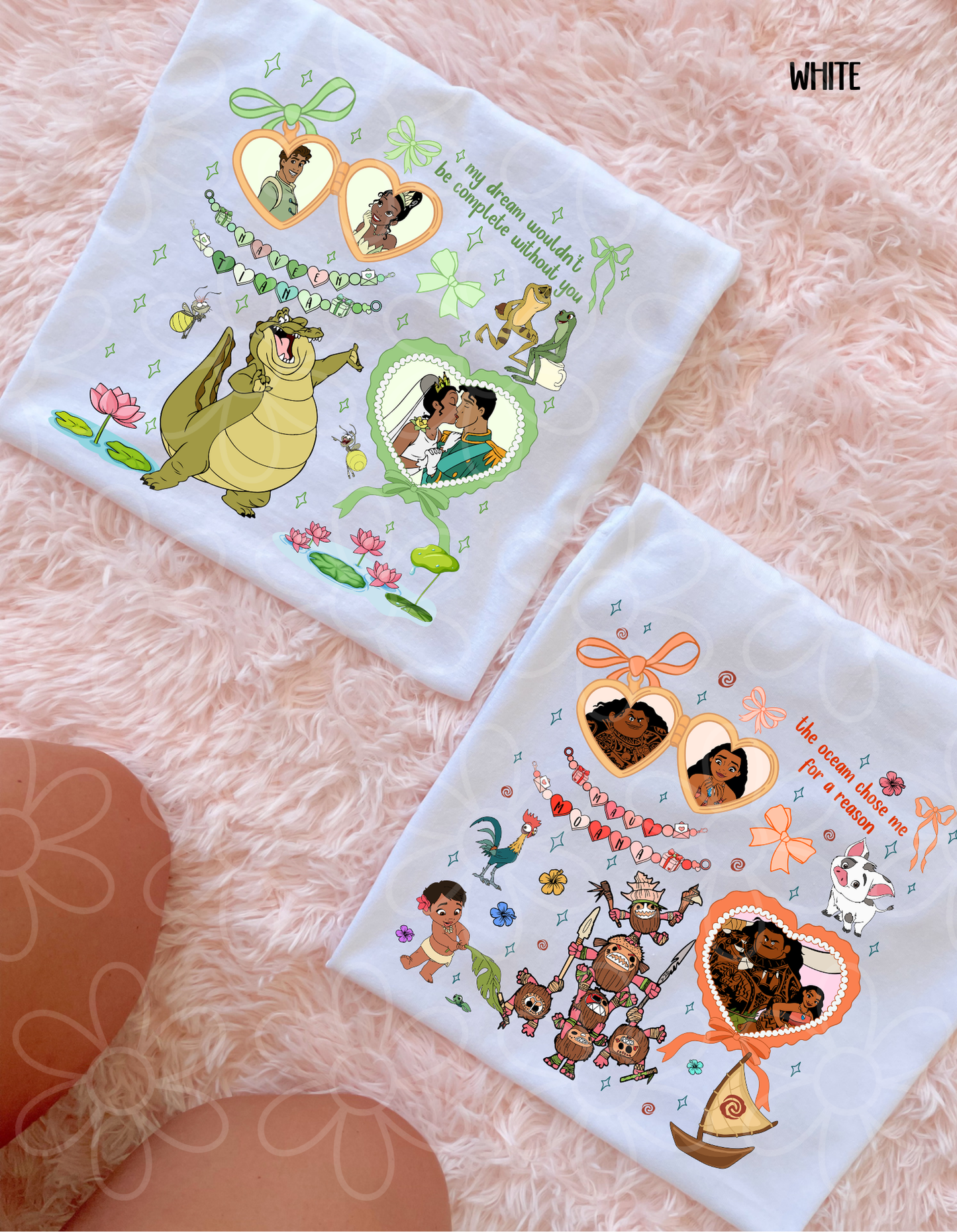 Disney Princess Hearts (Multiple Options) DTF Transfer