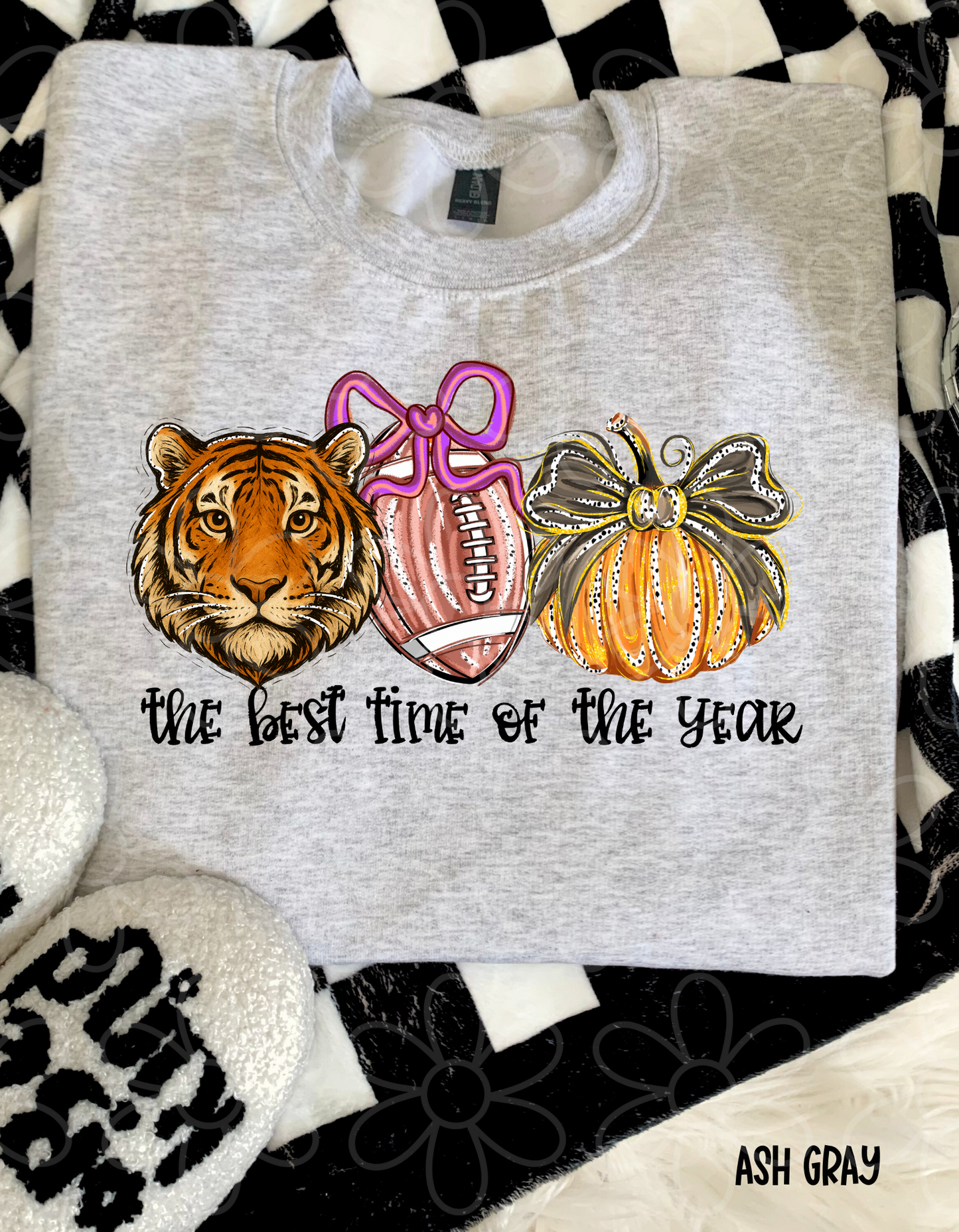 The Best Time OF Year Football Teams (Multiple Options) Completed Tee