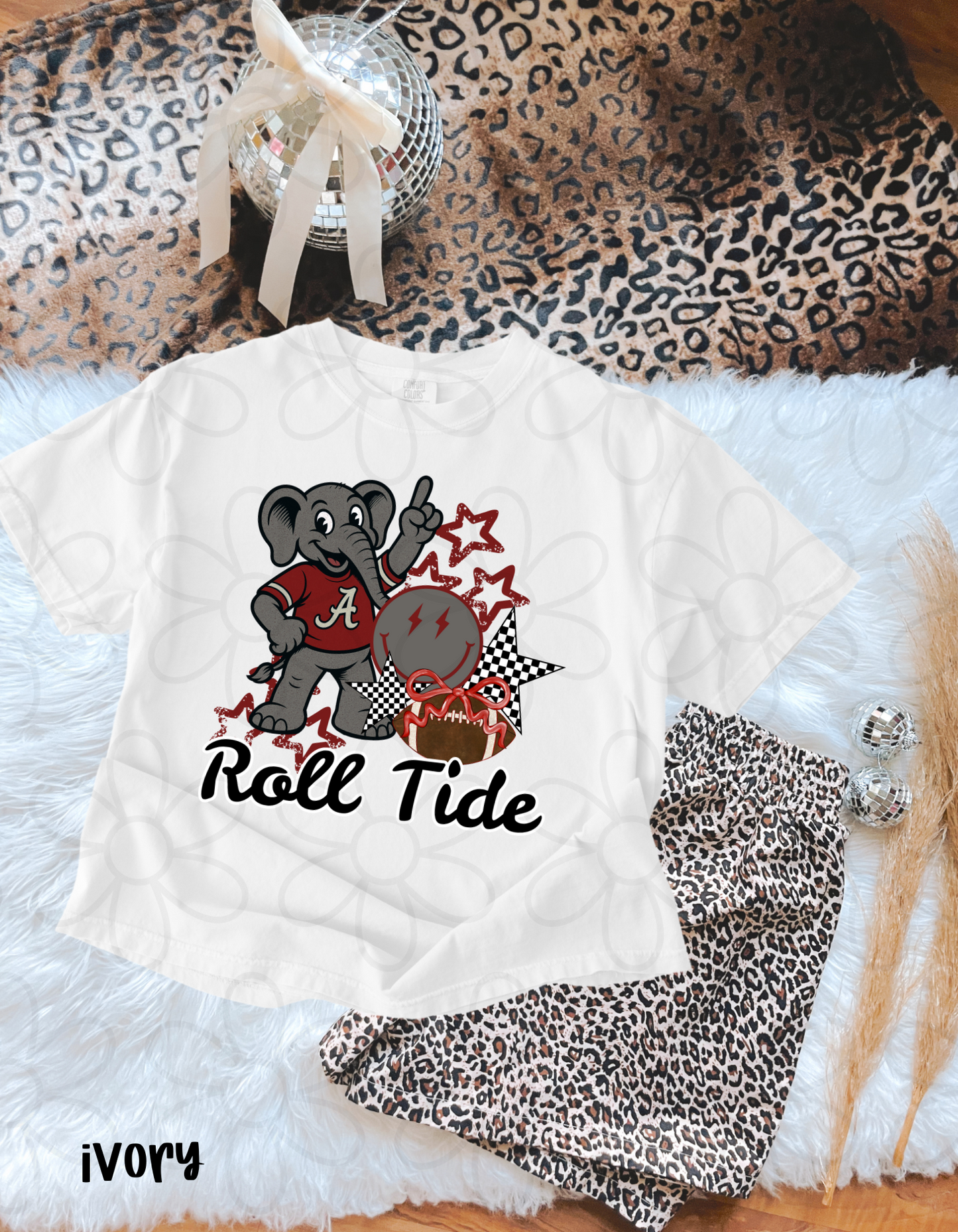 Retro Smiley Sports Teams (Multiple Options) Kids Completed Tee