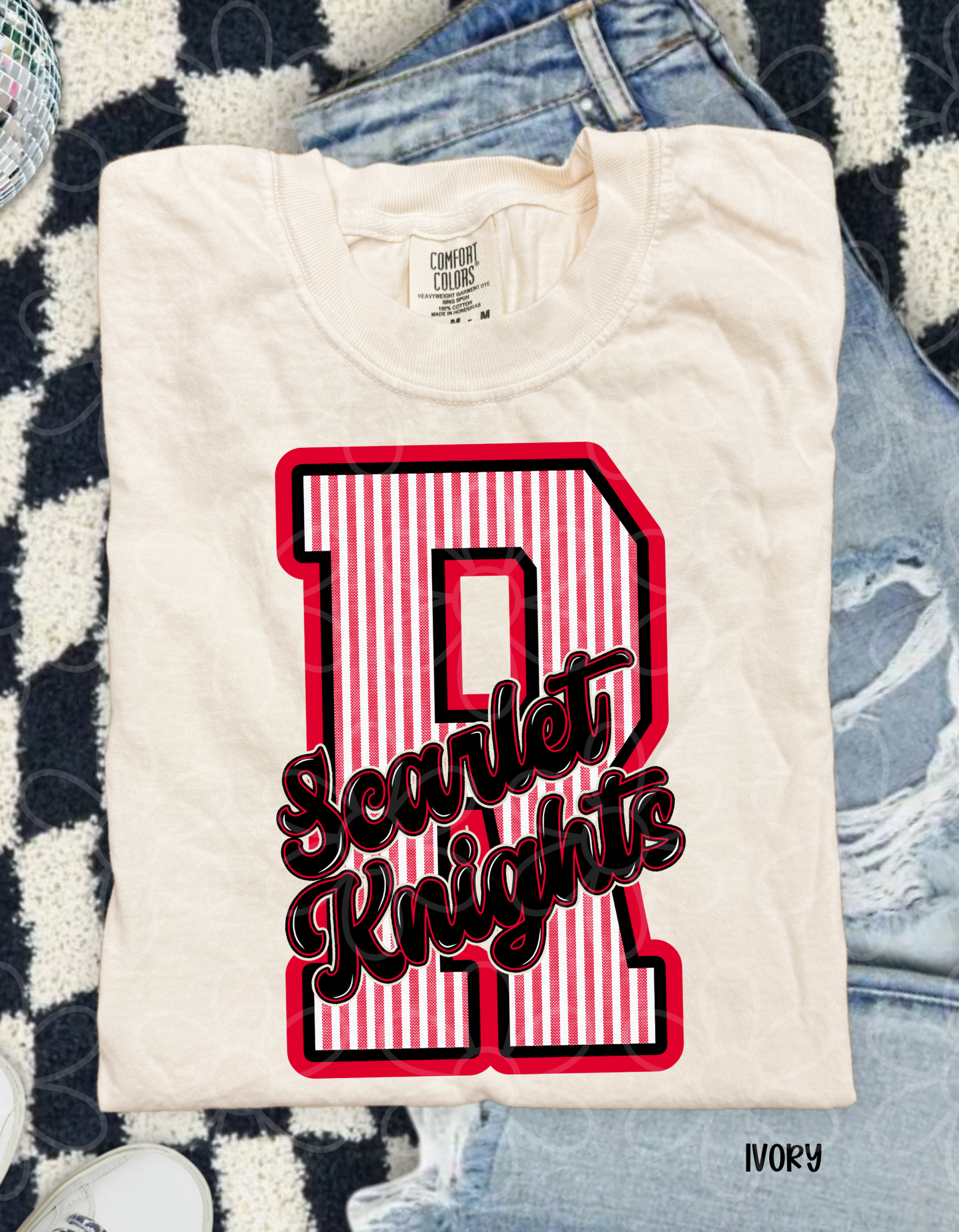 Striped Sports Teams (Multiple Options) DTF Transfer