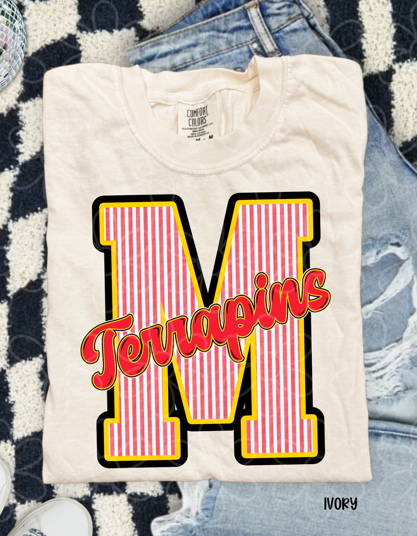 Striped Sports Teams (Multiple Options) DTF Transfer