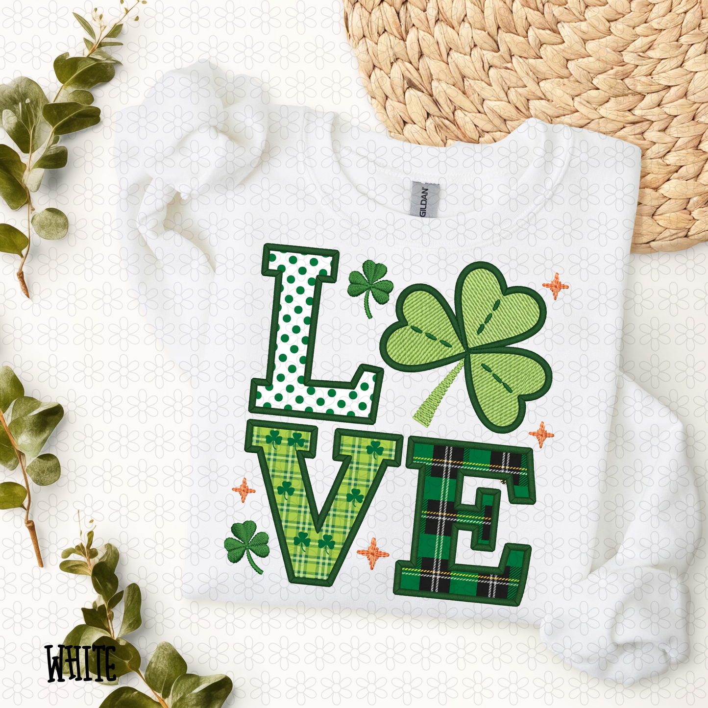 St. Patricks Love DTF Transfer