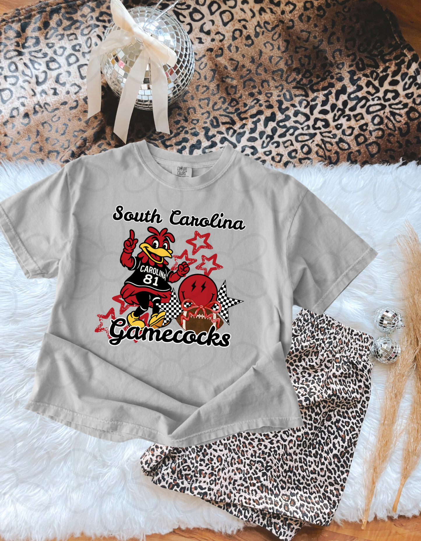 Retro Smiley Sports Teams (Multiple Options) Kids Completed Tee