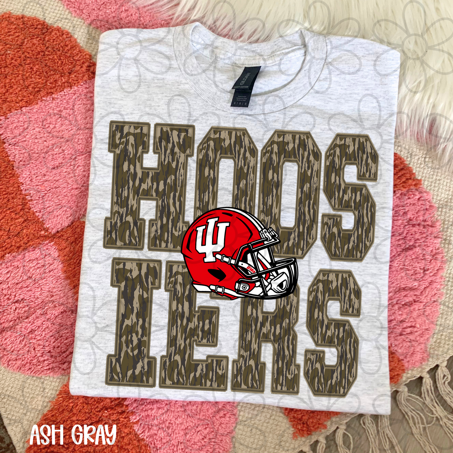 Camo Teams Football Helmet (Multiple Options) Completed Tee