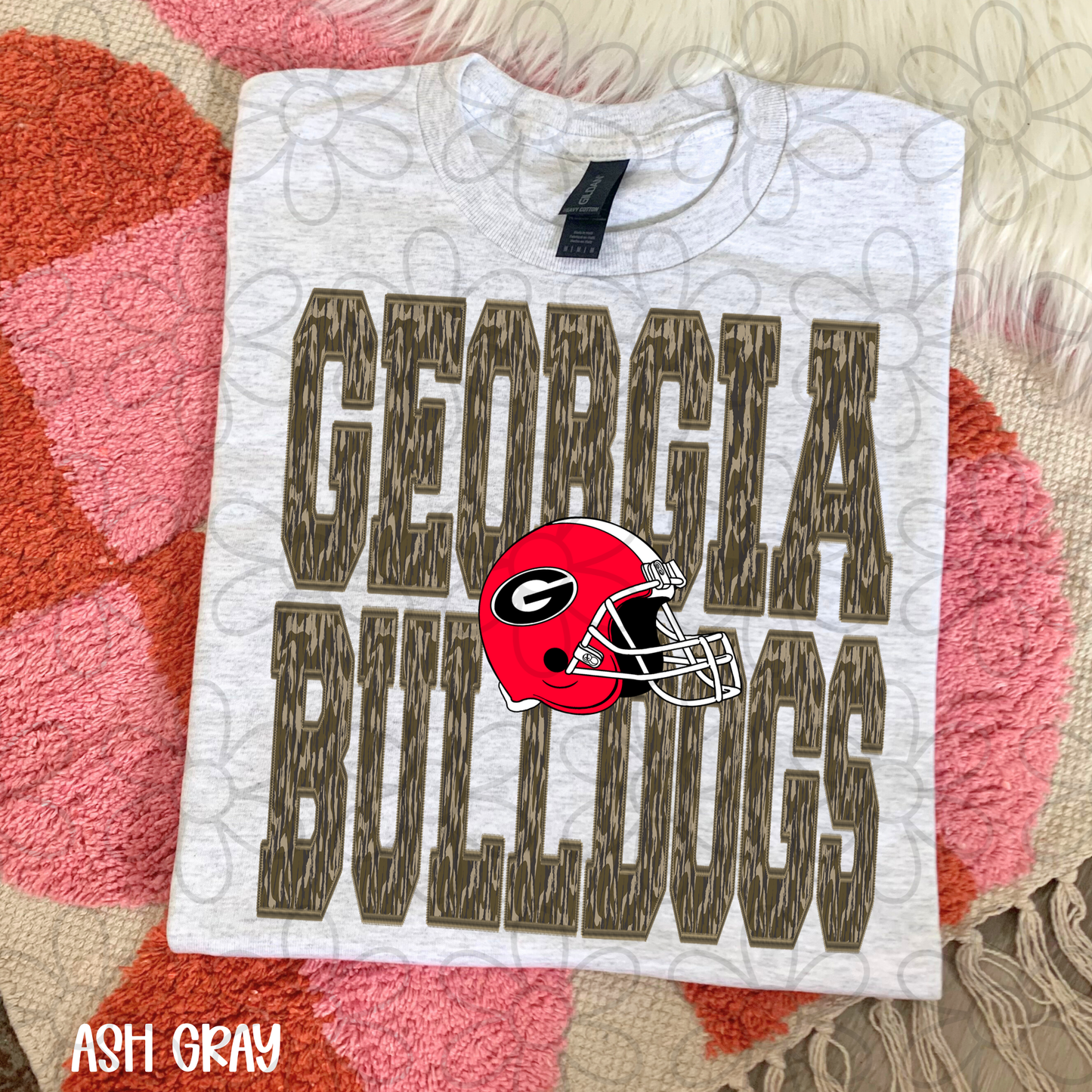 Camo Teams Football Helmet (Multiple Options) Kids Completed Tee