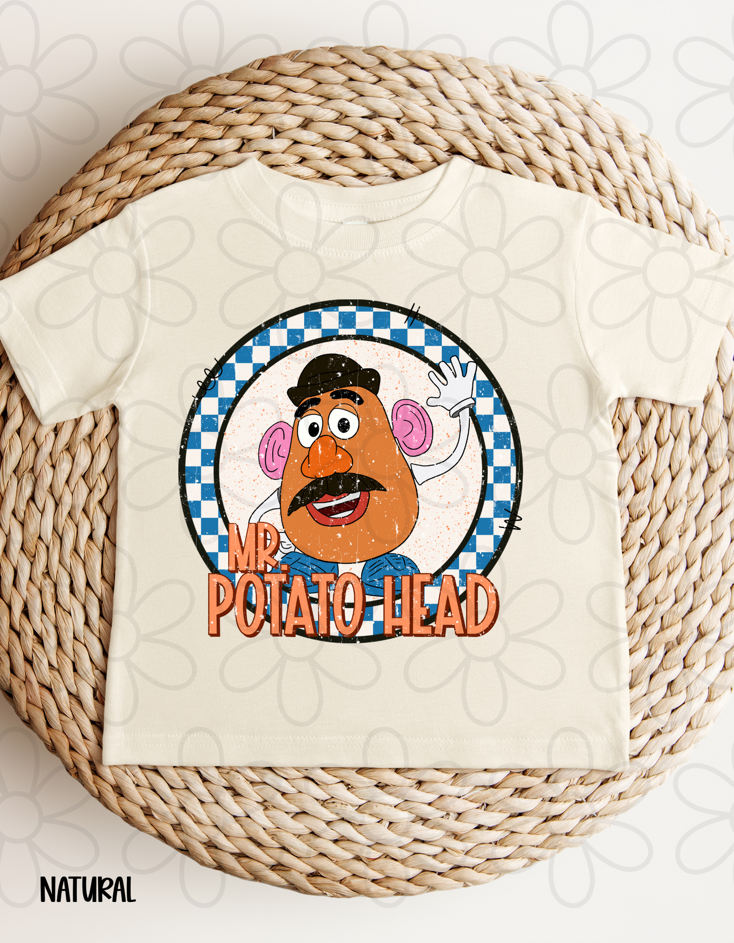 Distressed Checkered Toy Story Characters (Multiple Options) DTF Transfer