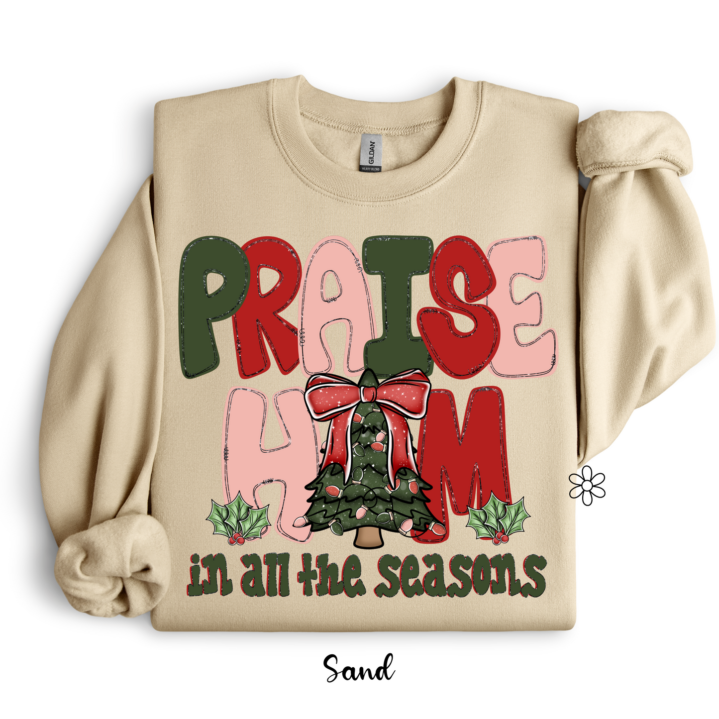 Praise Him In All The Seasons DTF Transfer