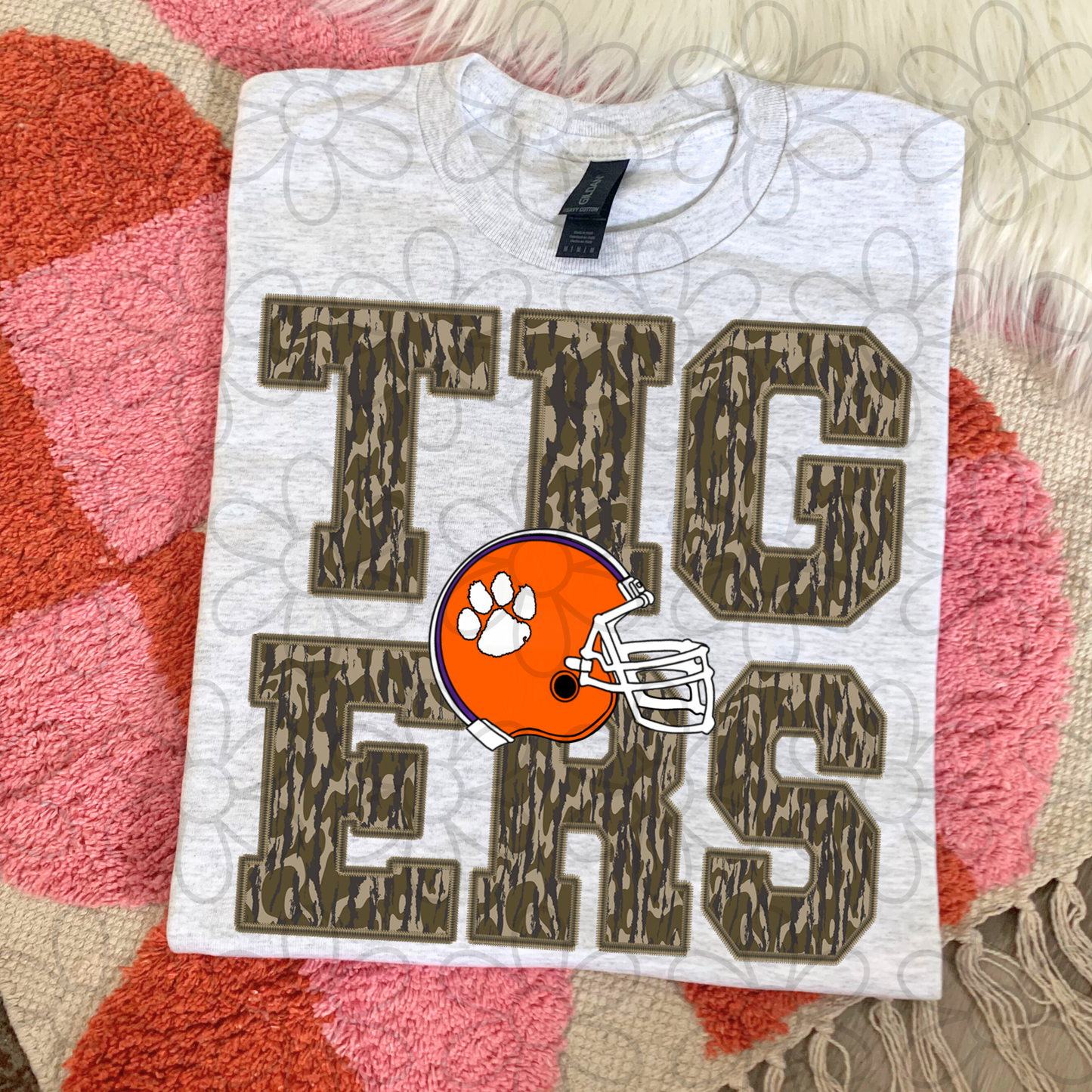 Camo Teams Football Helmet (Multiple Options) DTF Transfer