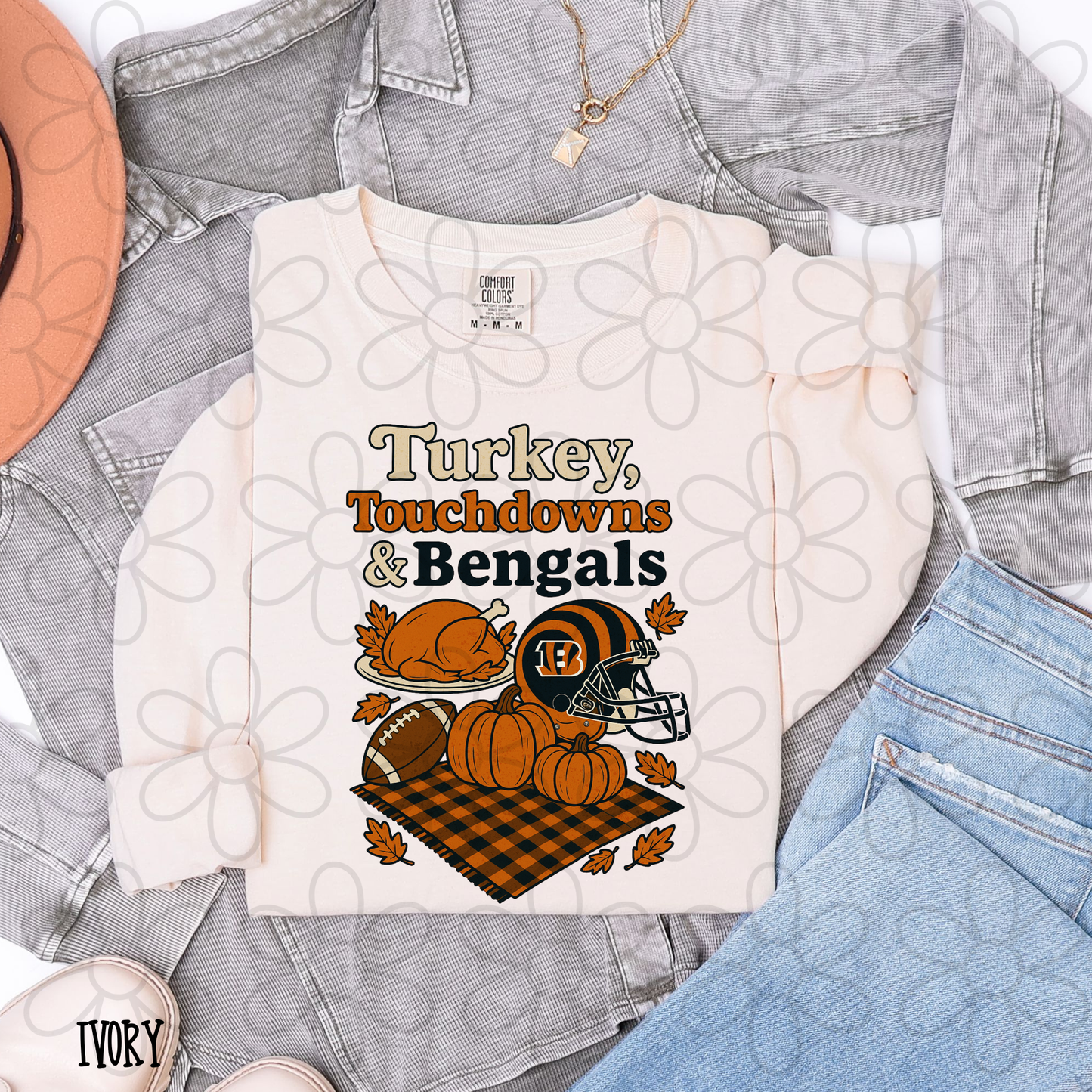 Turkey, Touchdowns & Football Teams (Multiple Options) DTF Transfer