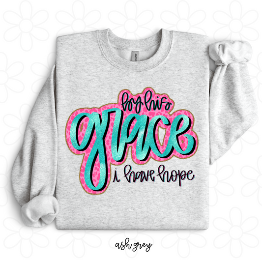 By His Grace I Have Hope Kids Completed Tee