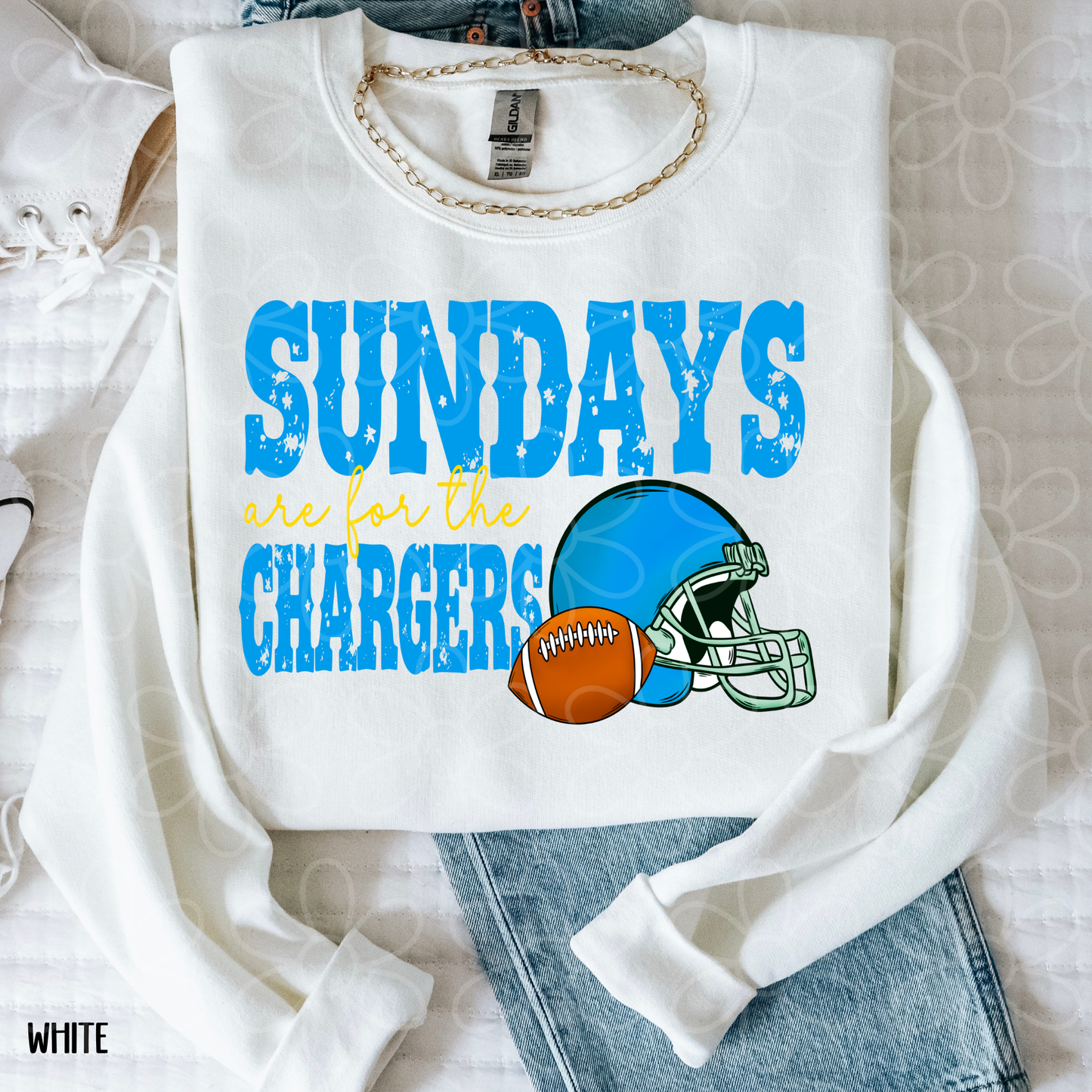 Sundays Are For The Football Teams (Multiple Options) Kids Completed Tee