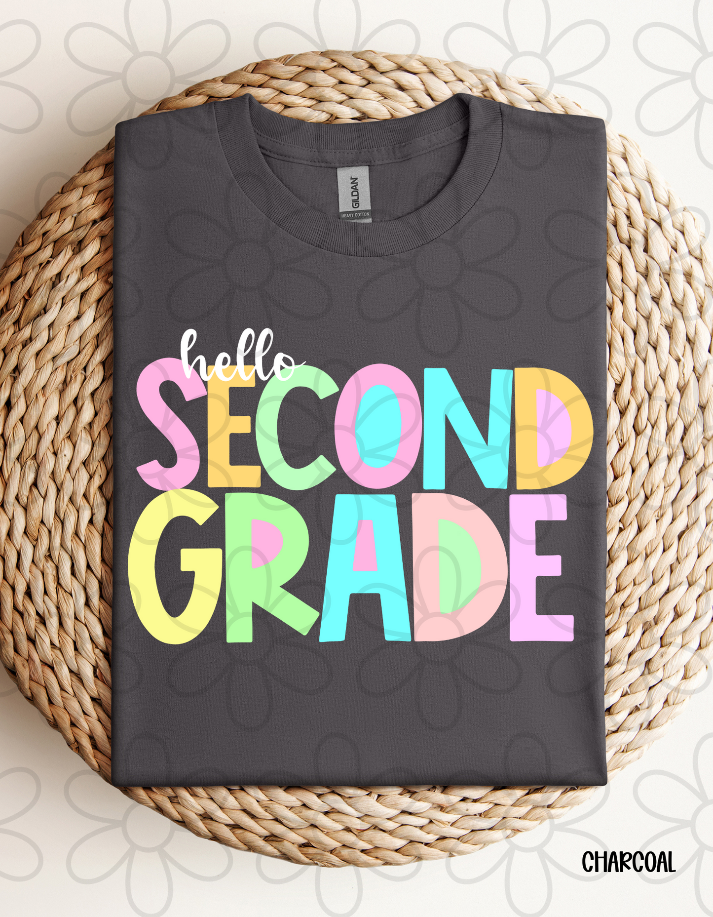 Hello Grades Pastel (Multiple Options) Kids Completed Tee