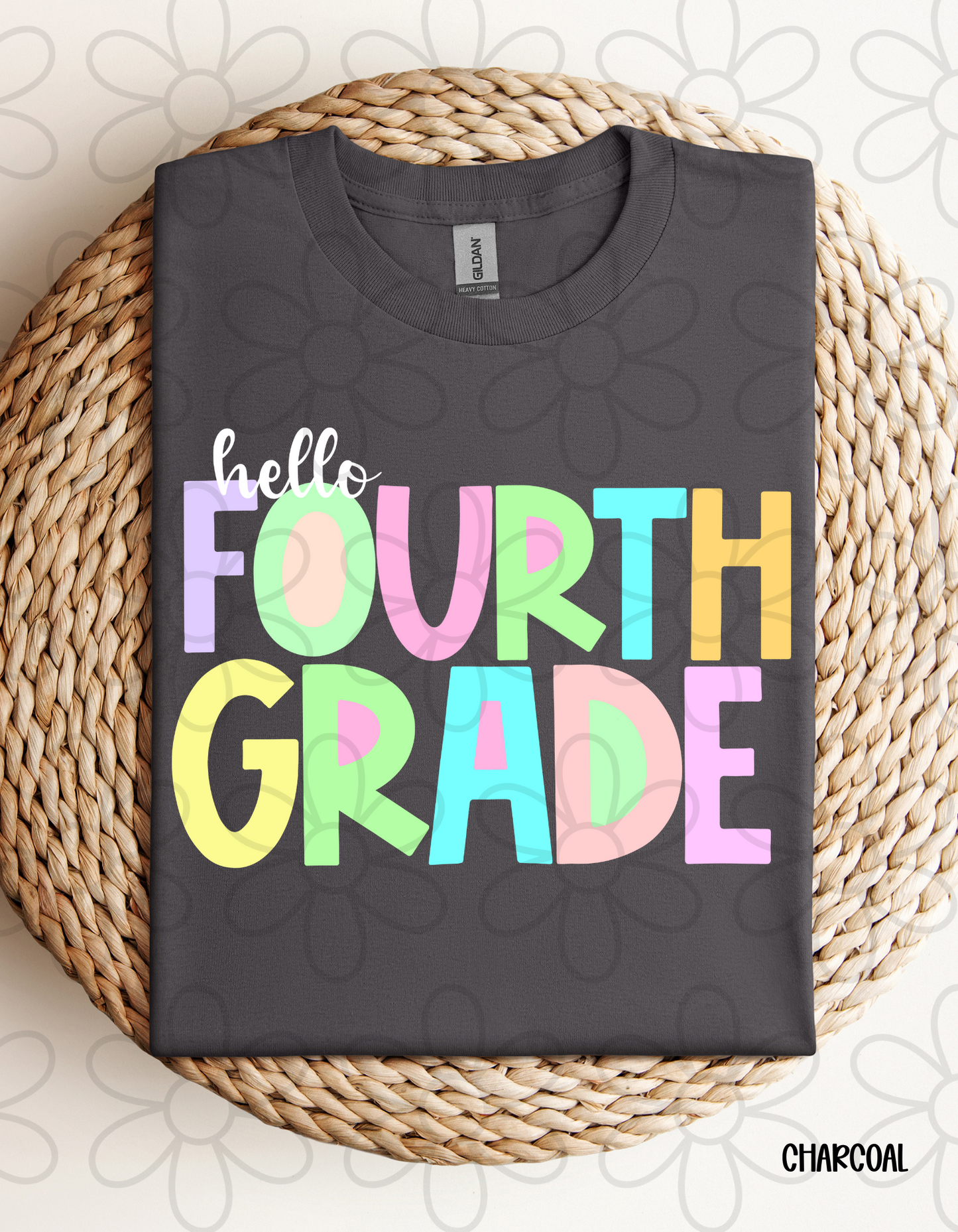 Hello Grades Pastel (Multiple Options) Kids Completed Tee