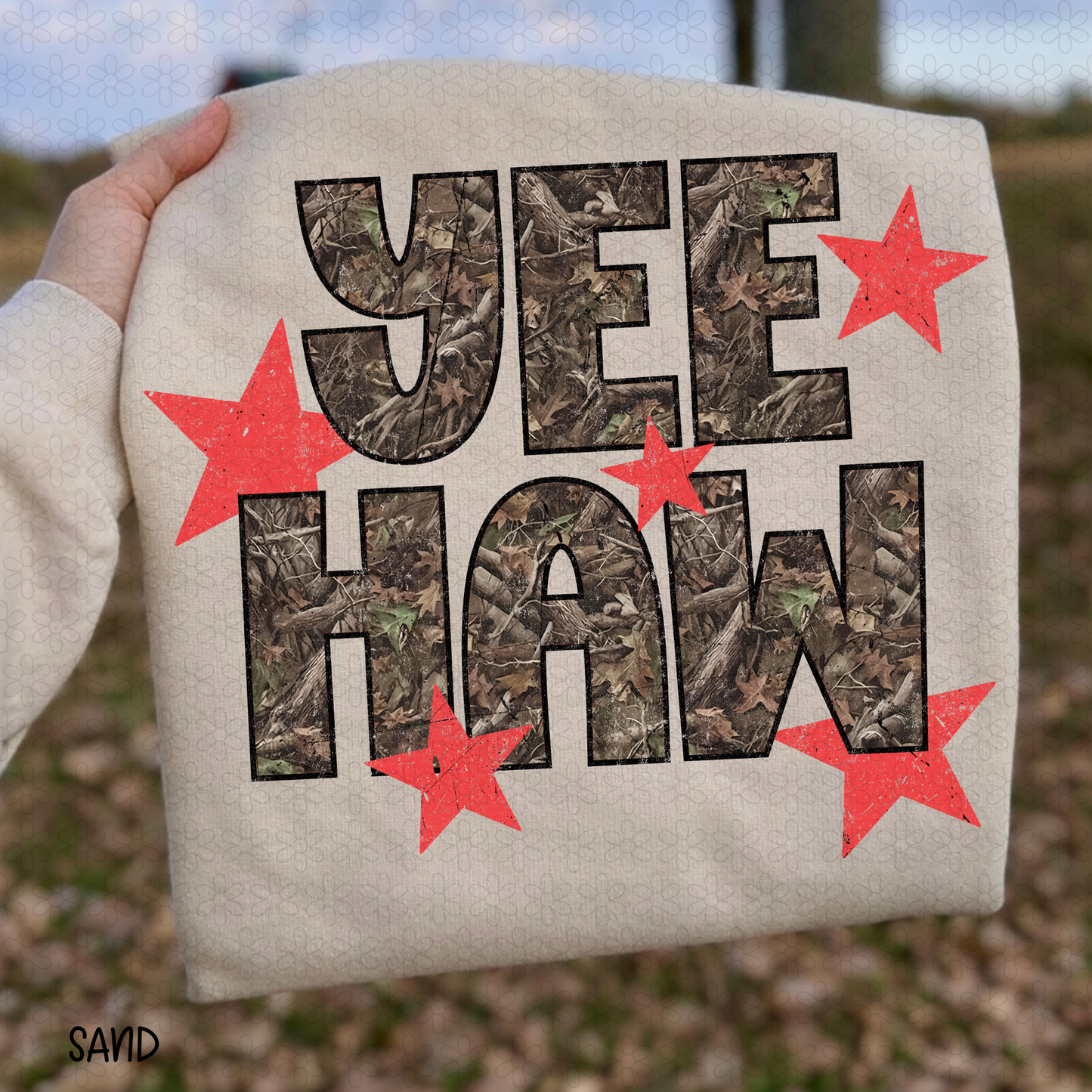 Camo Yee Haw DTF Transfer