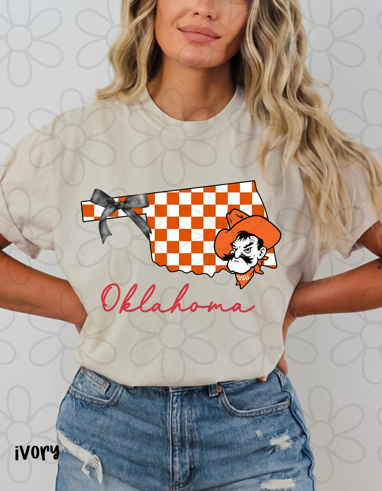 Checkered Team States (Multiple Options) DTF Transfer