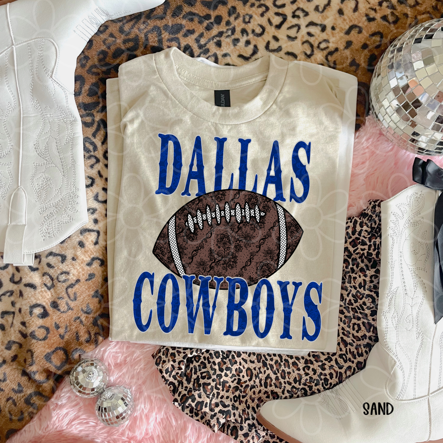 Lace Football Teams (Multiple Options) DTF Transfer