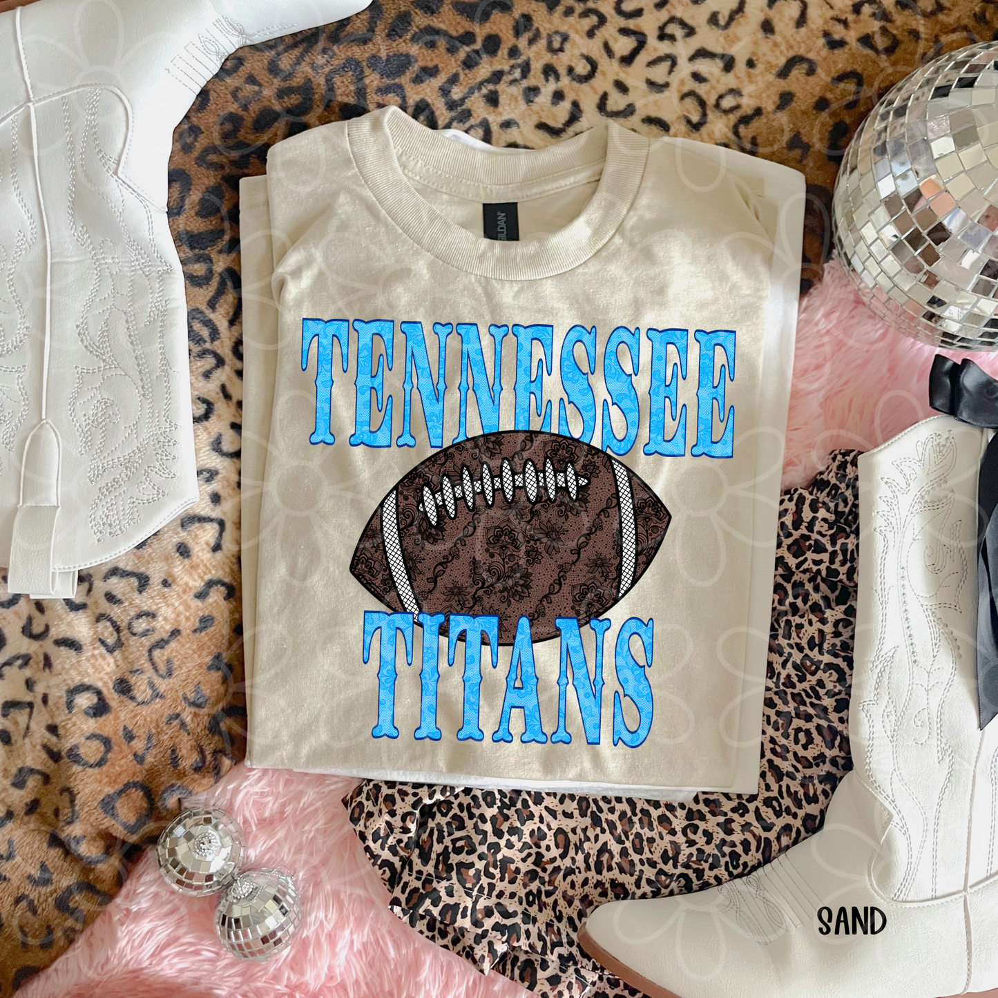 Lace Football Teams (Multiple Options) DTF Transfer
