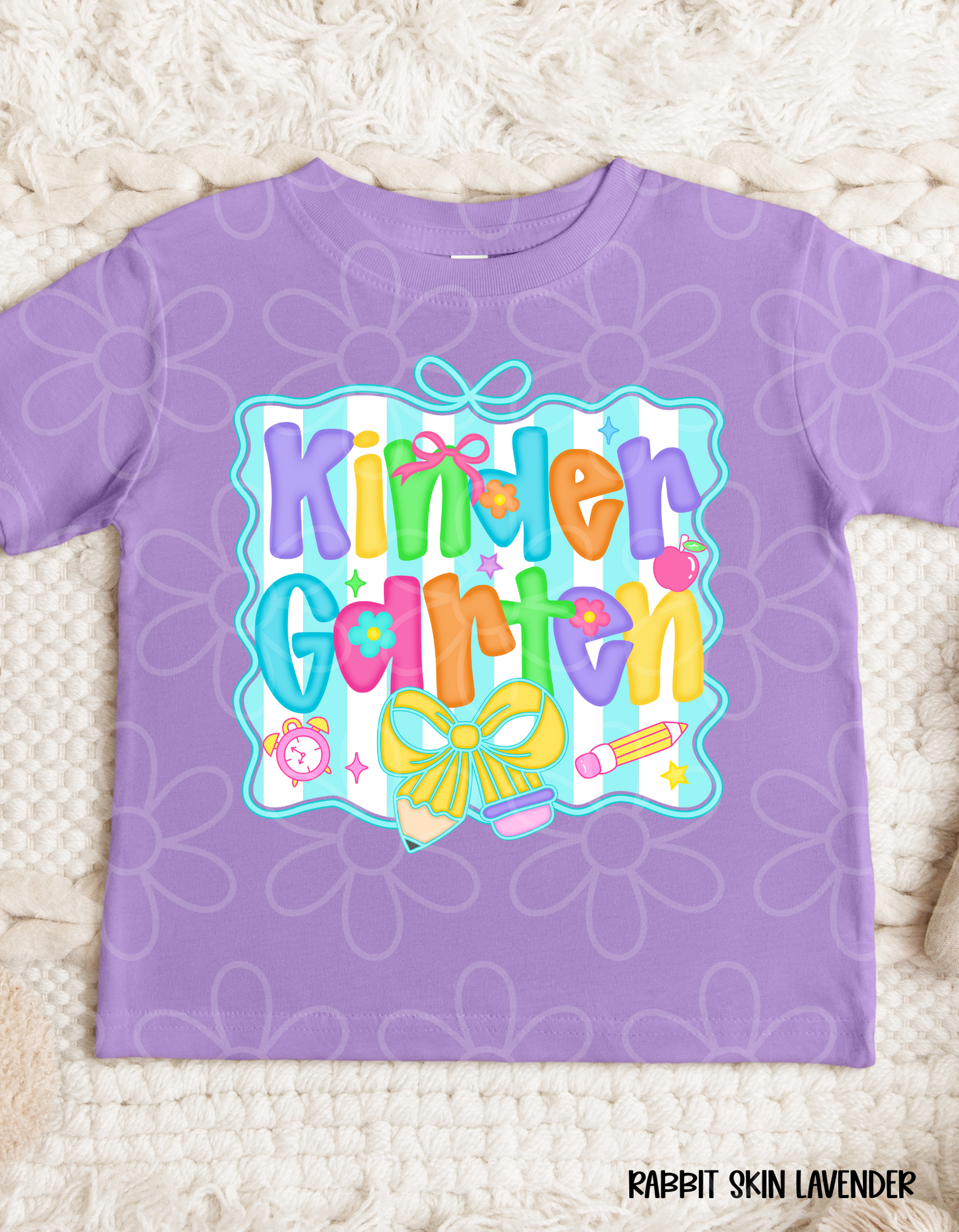 Preppy Colorful School Grades (Multiple Options) DTF Transfer