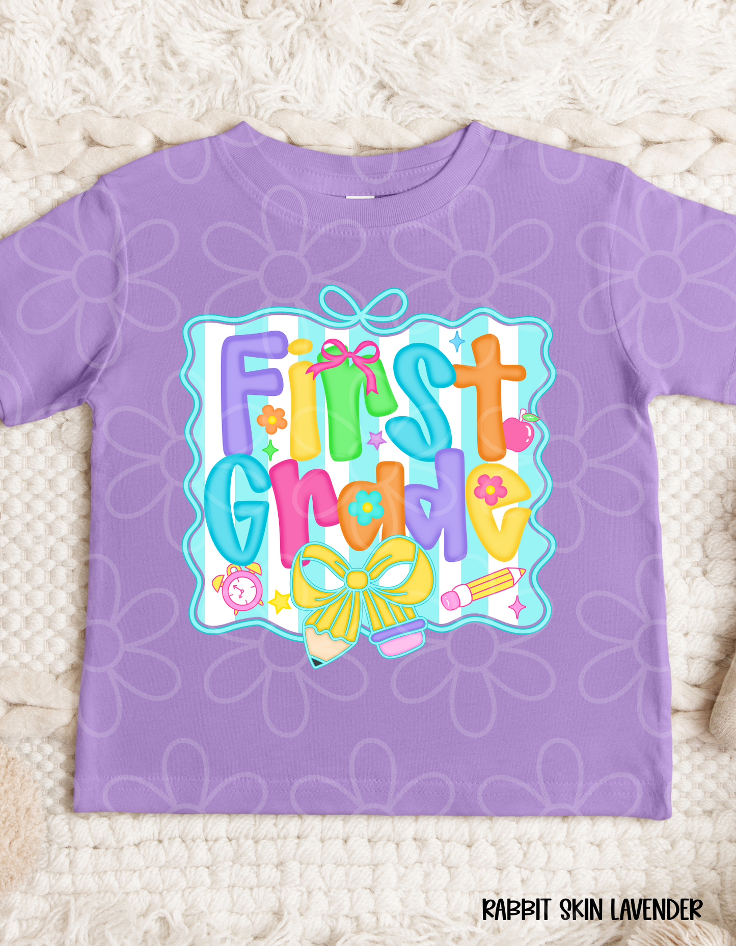 Preppy Colorful School Grades (Multiple Options) DTF Transfer