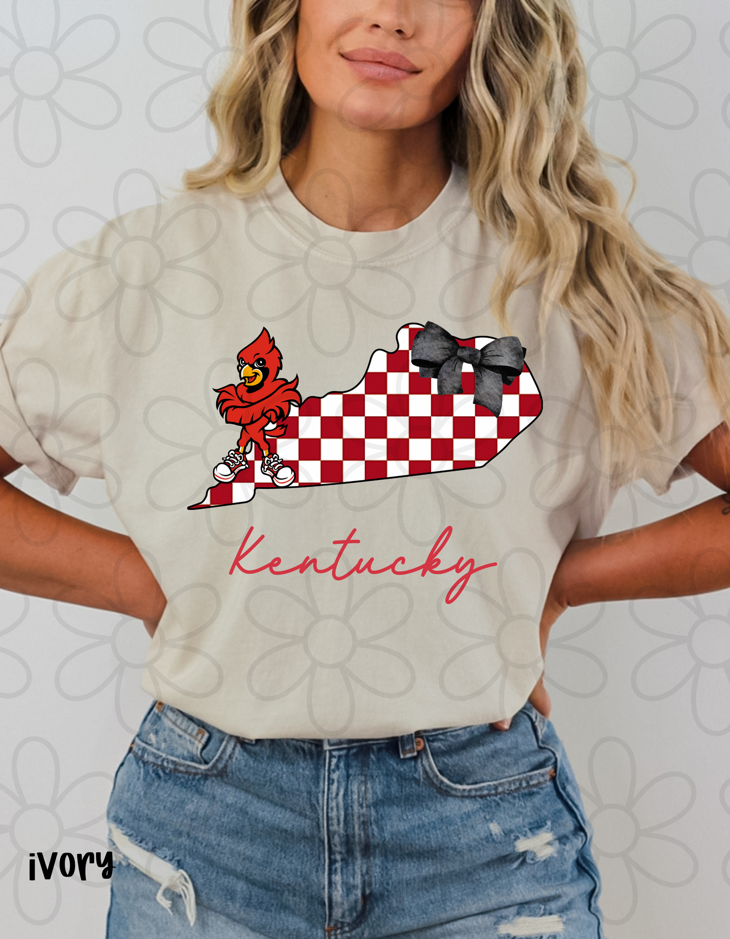 Checkered Team States (Multiple Options) DTF Transfer