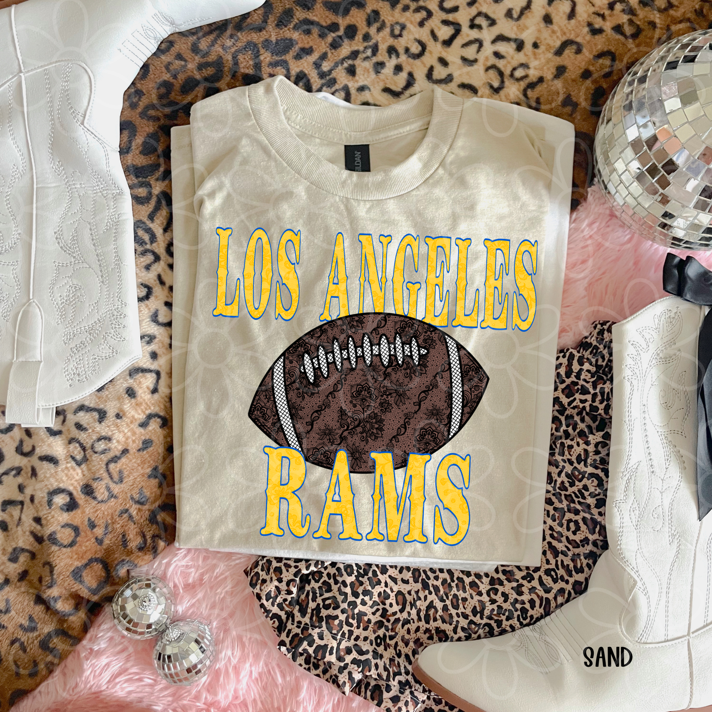 Lace Football Teams (Multiple Options) DTF Transfer